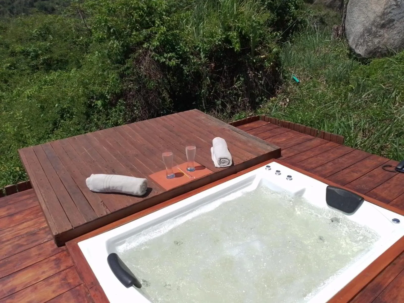 Hot Tub in Ecohabs Tequendama - Parque Tayrona