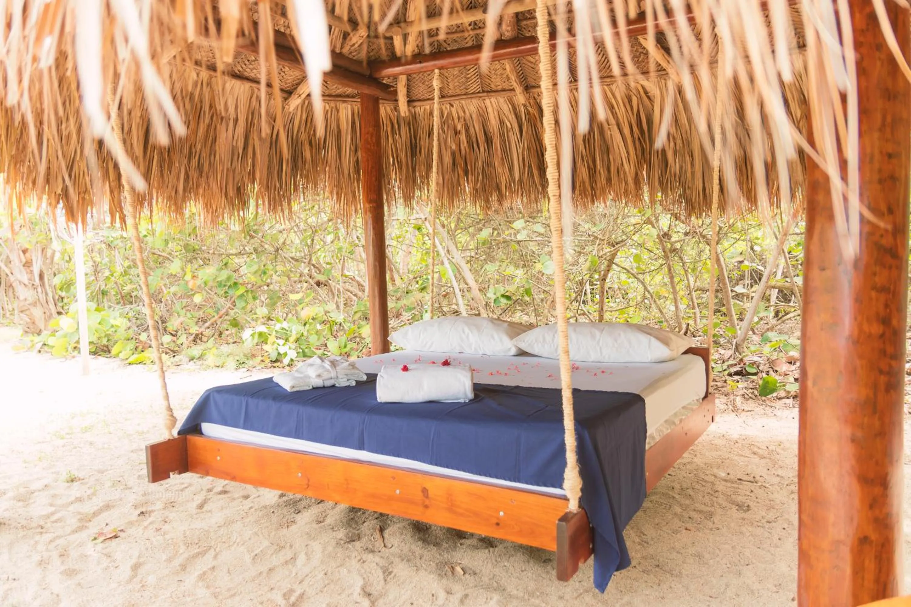Beach, Bed in Ecohabs Tequendama - Parque Tayrona