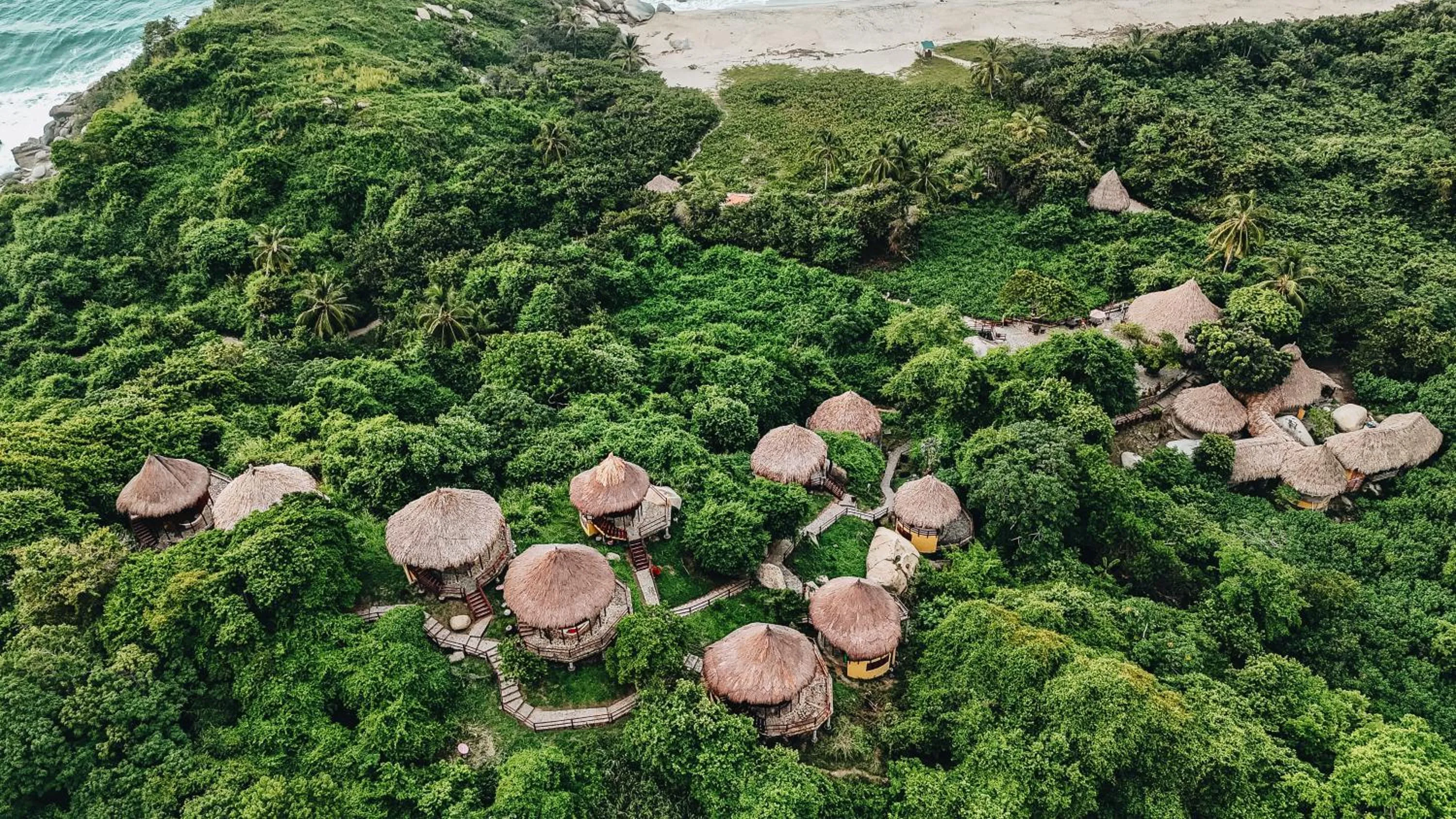 Garden in Ecohabs Tequendama - Parque Tayrona