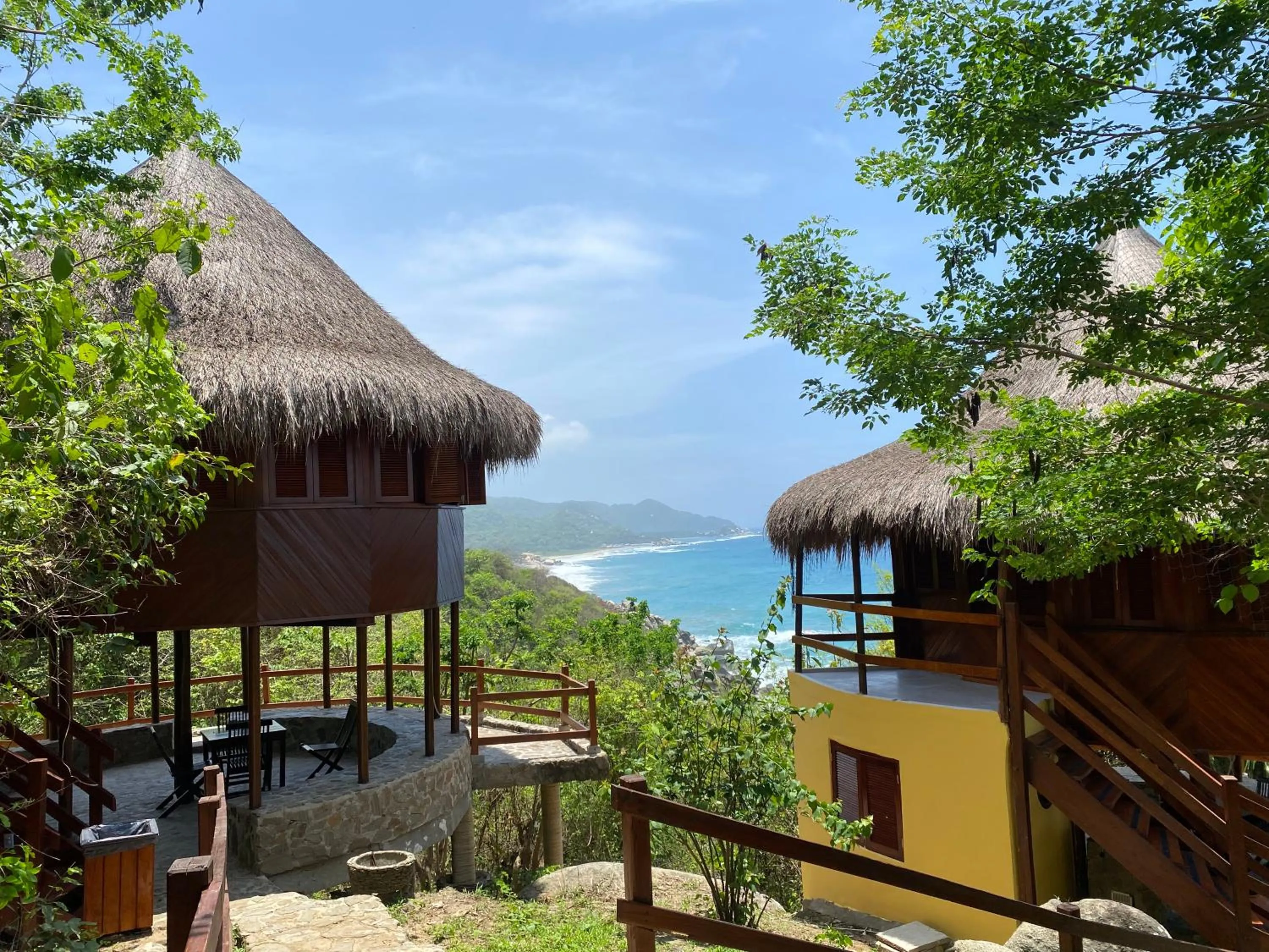 Sea view in Ecohabs Tequendama - Parque Tayrona