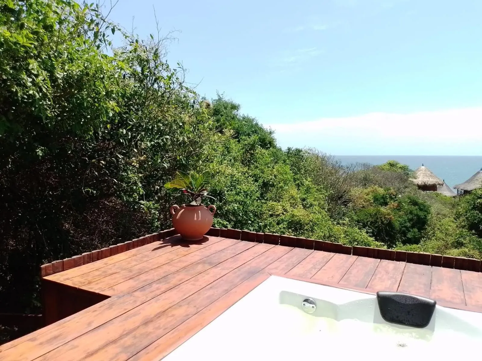 Hot Tub in Ecohabs Tequendama - Parque Tayrona