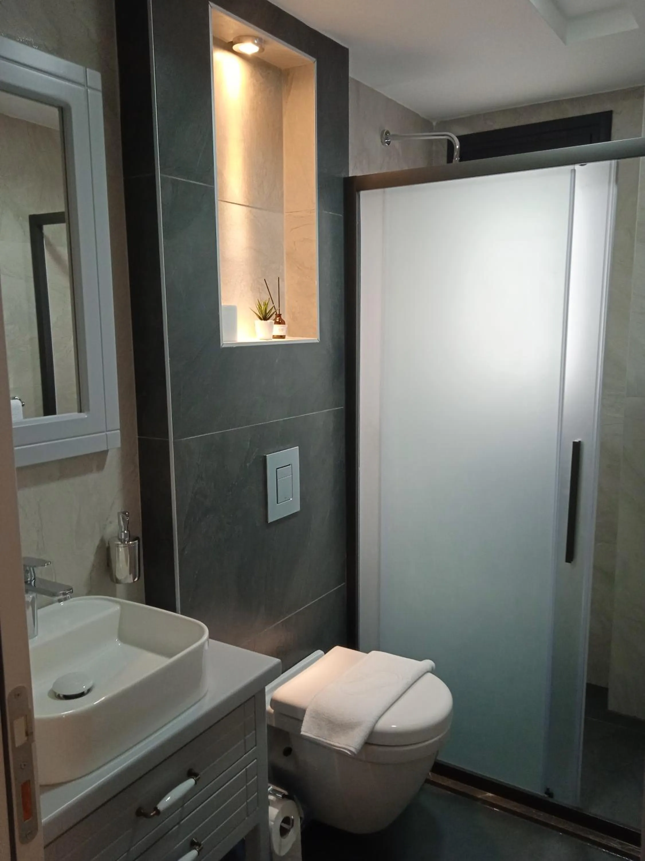 Bathroom in Horasan Hotel
