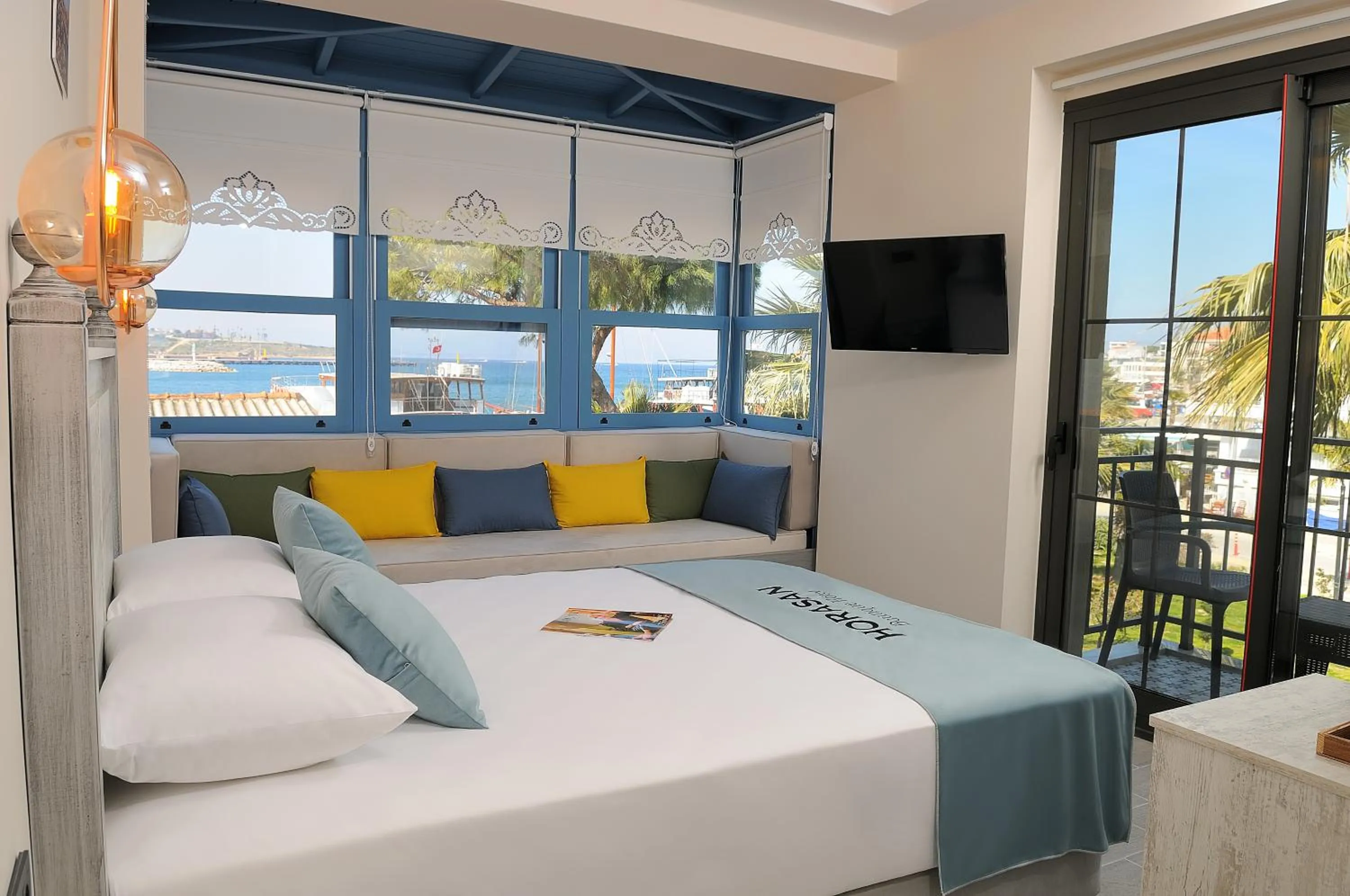 Garden view, Bed in Horasan Hotel