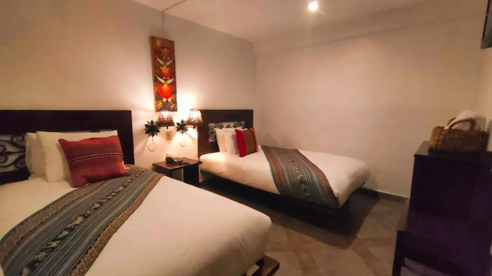 Twin Room with Private Bathroom in SACRED STONE Boutique Hotel Twin Room with Private Bathroom in SACRED STONE Boutique Hotel