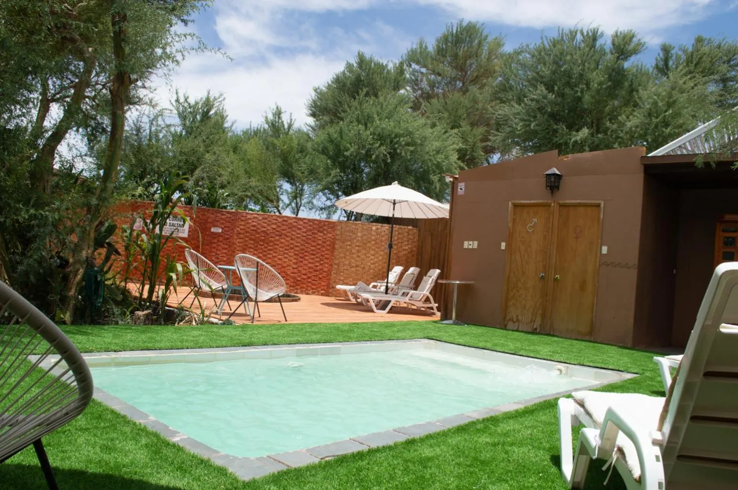 Swimming pool in Sami Atacama