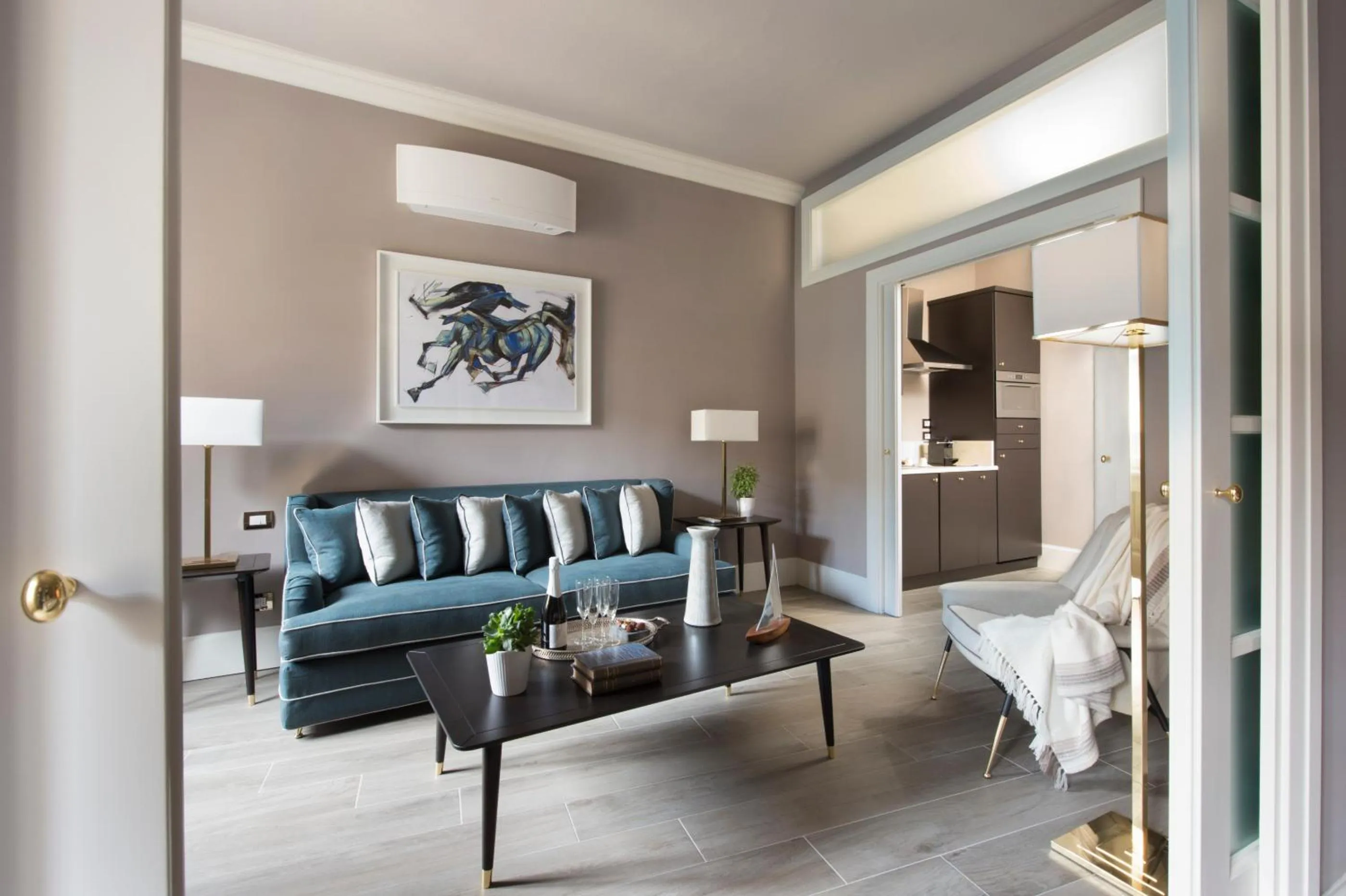 Living room in Tornabuoni Suites Collection Residenza D'Epoca