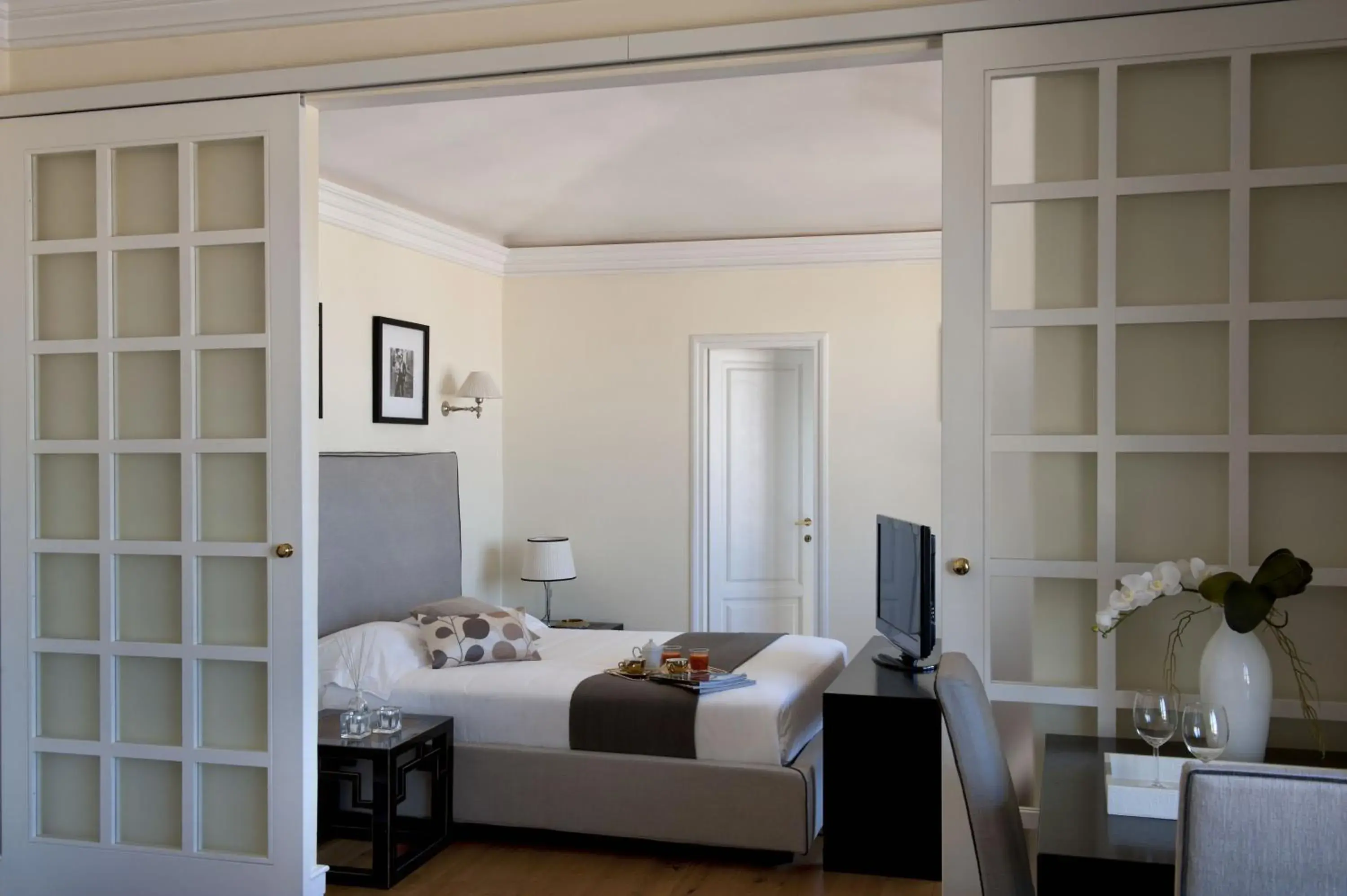 Bed in Tornabuoni Suites Collection Residenza D'Epoca Bed in Tornabuoni Suites Collection Residenza D'Epoca