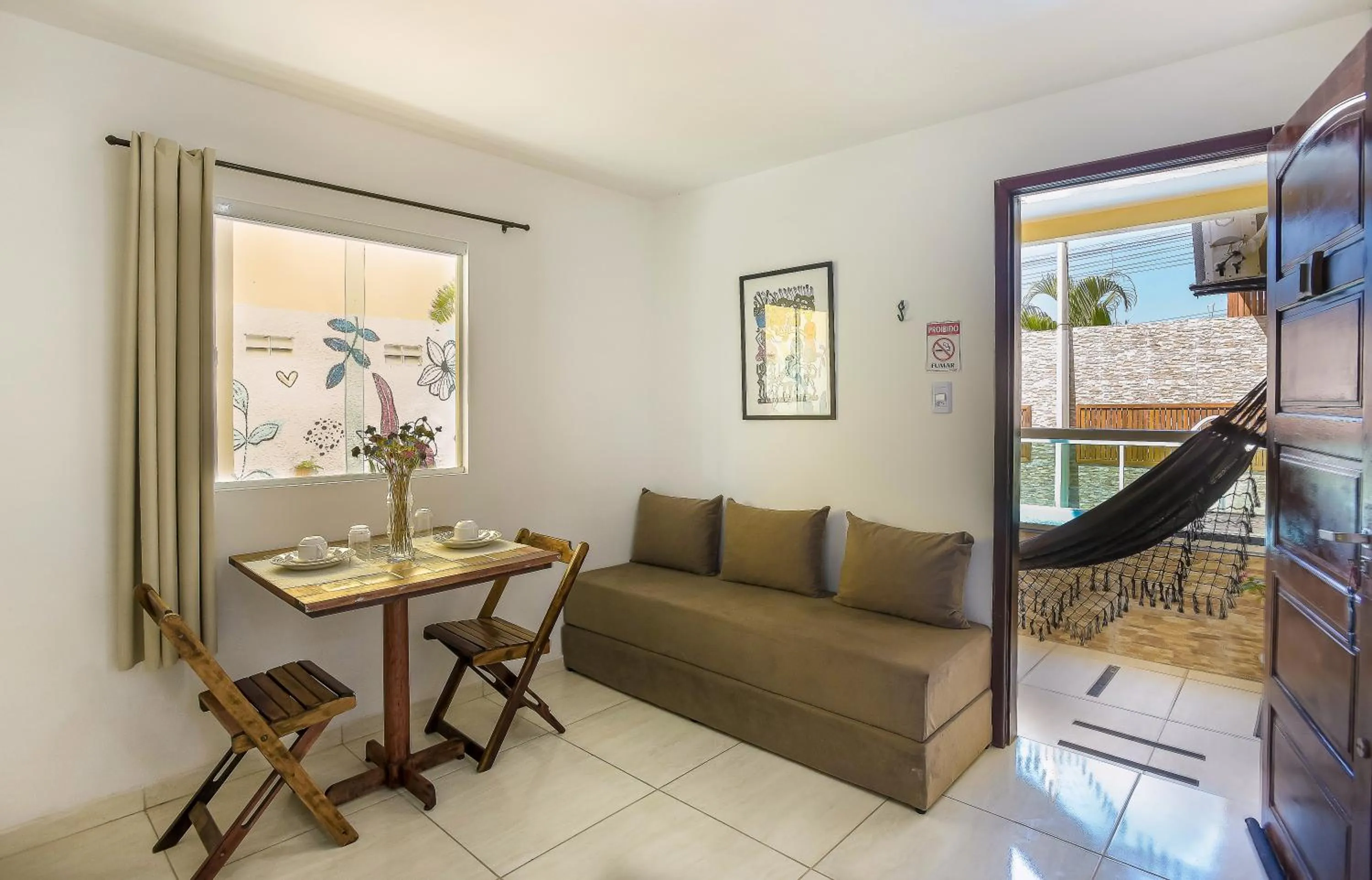 Living room in Pousada Aconchego do Maraca