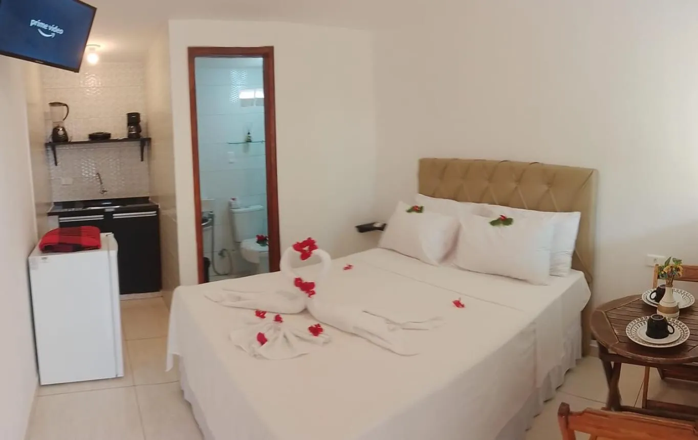 Bed in Pousada Aconchego do Maraca