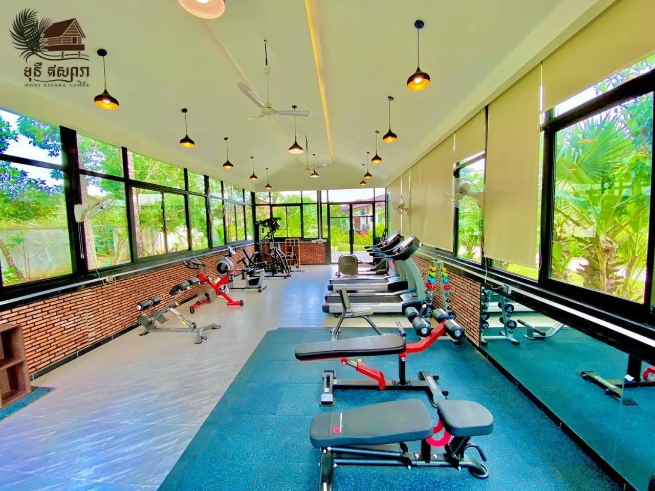 Fitness centre/facilities in Lodge Moni Essara Kampot