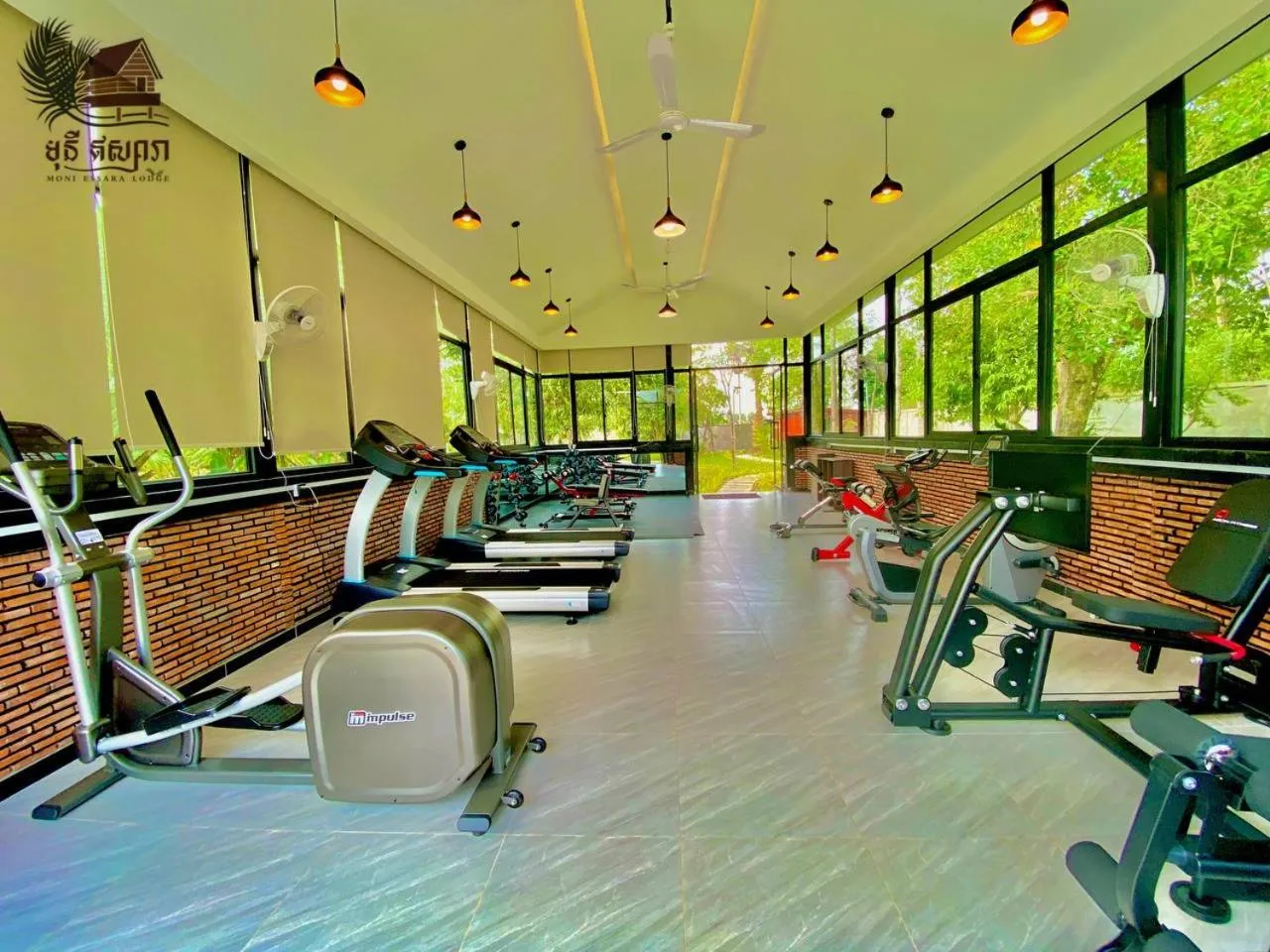 Fitness centre/facilities in Lodge Moni Essara Kampot