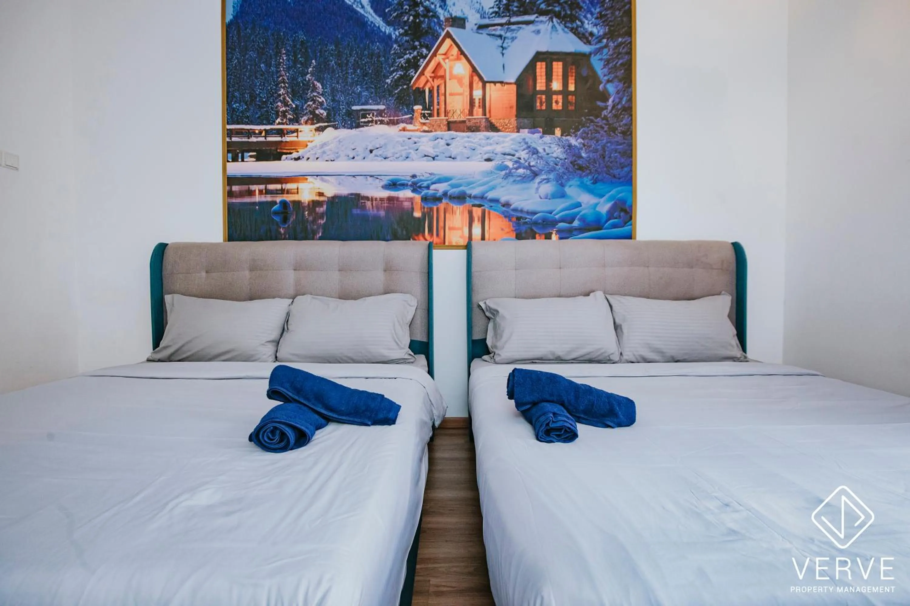 Bed in Ipoh Cove Premium Suites by Verve