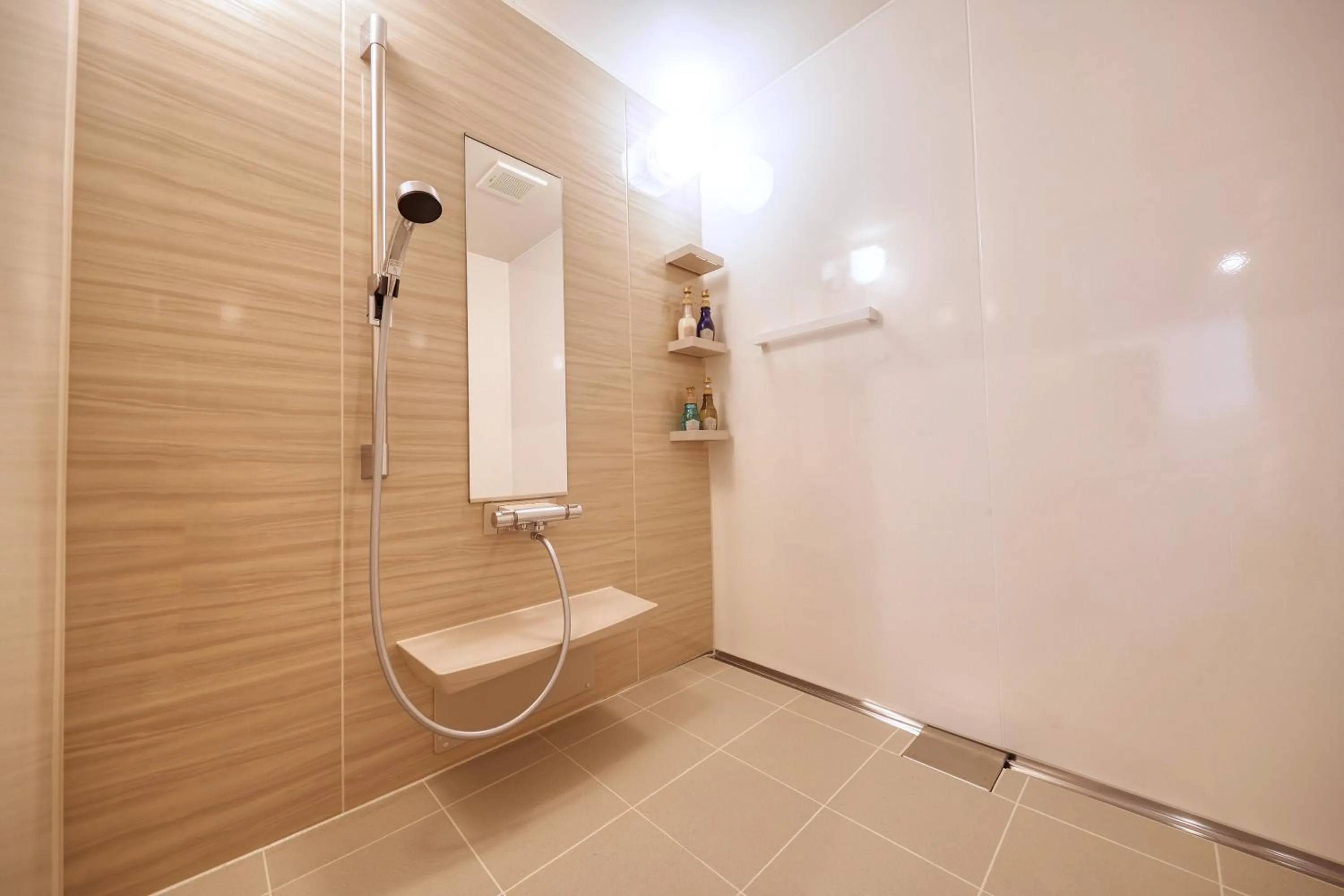 Shower in Glory island okinawa SOBE