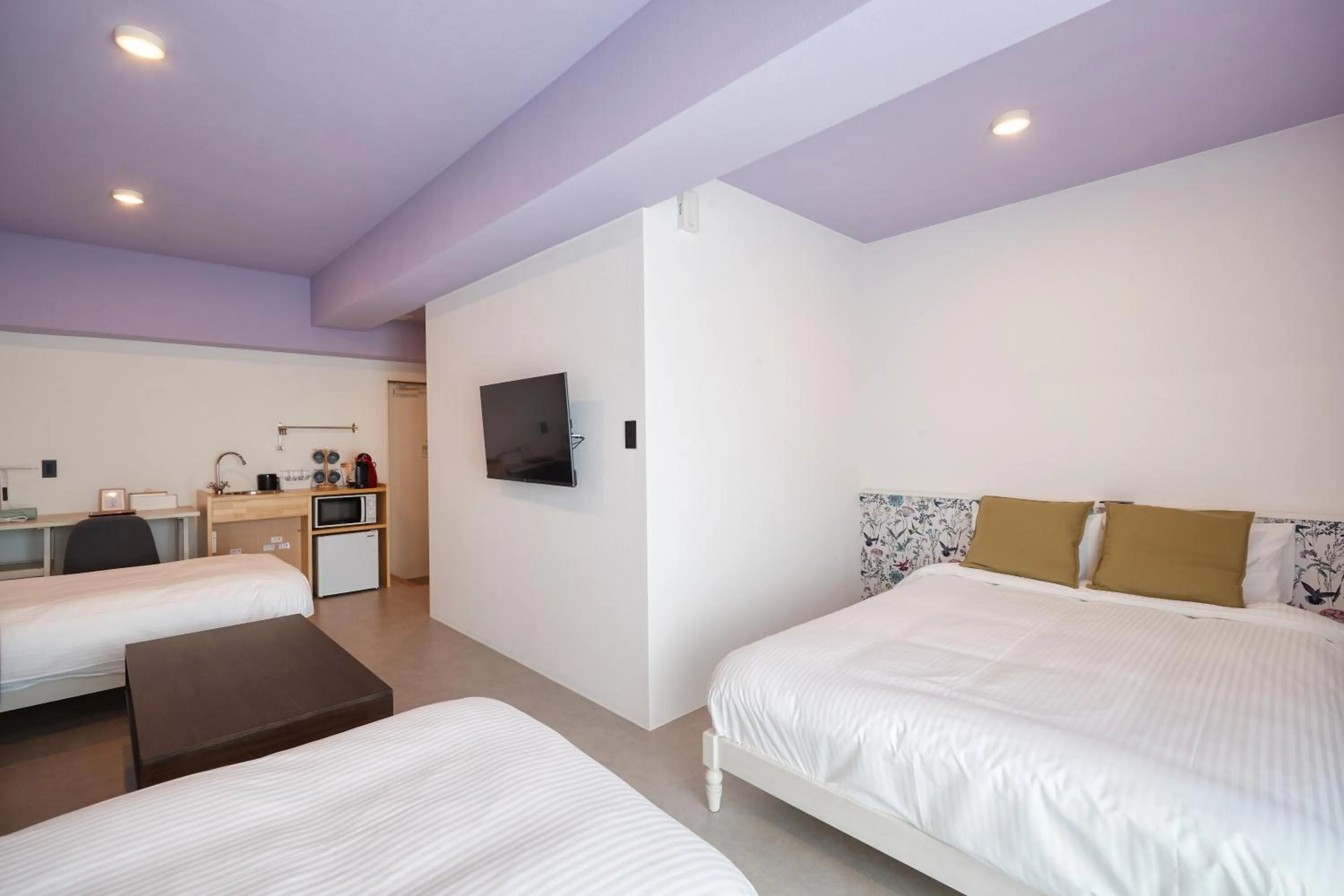 Bed in Glory island okinawa SOBE