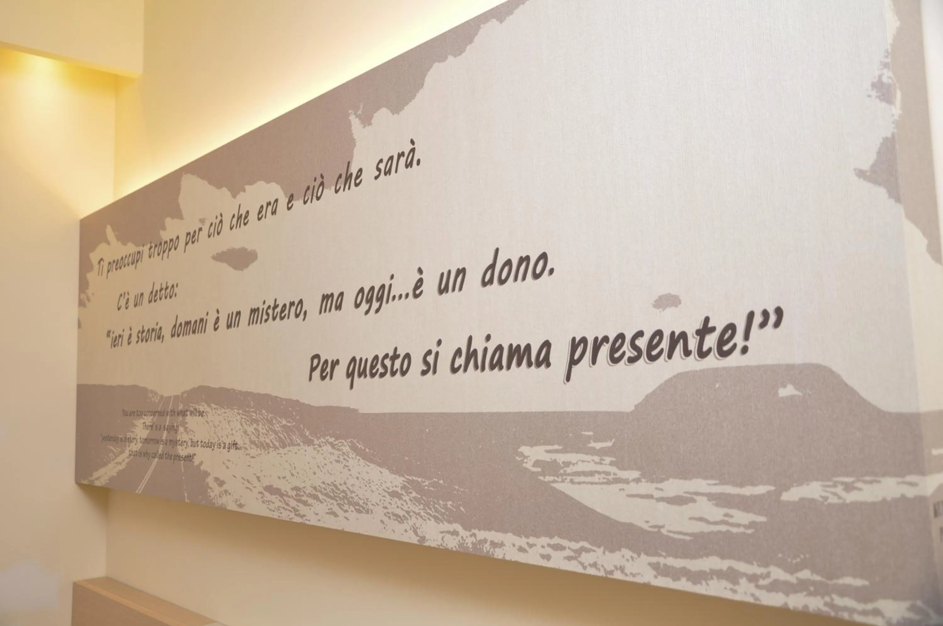 Decorative detail in Grand Hotel Olimpo