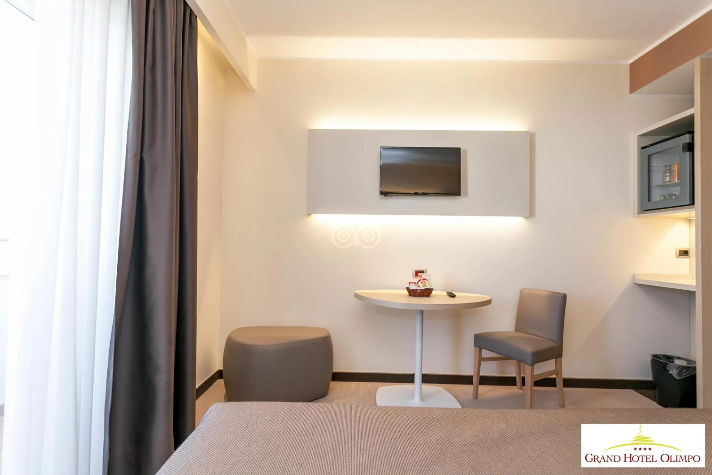 Bed in Grand Hotel Olimpo