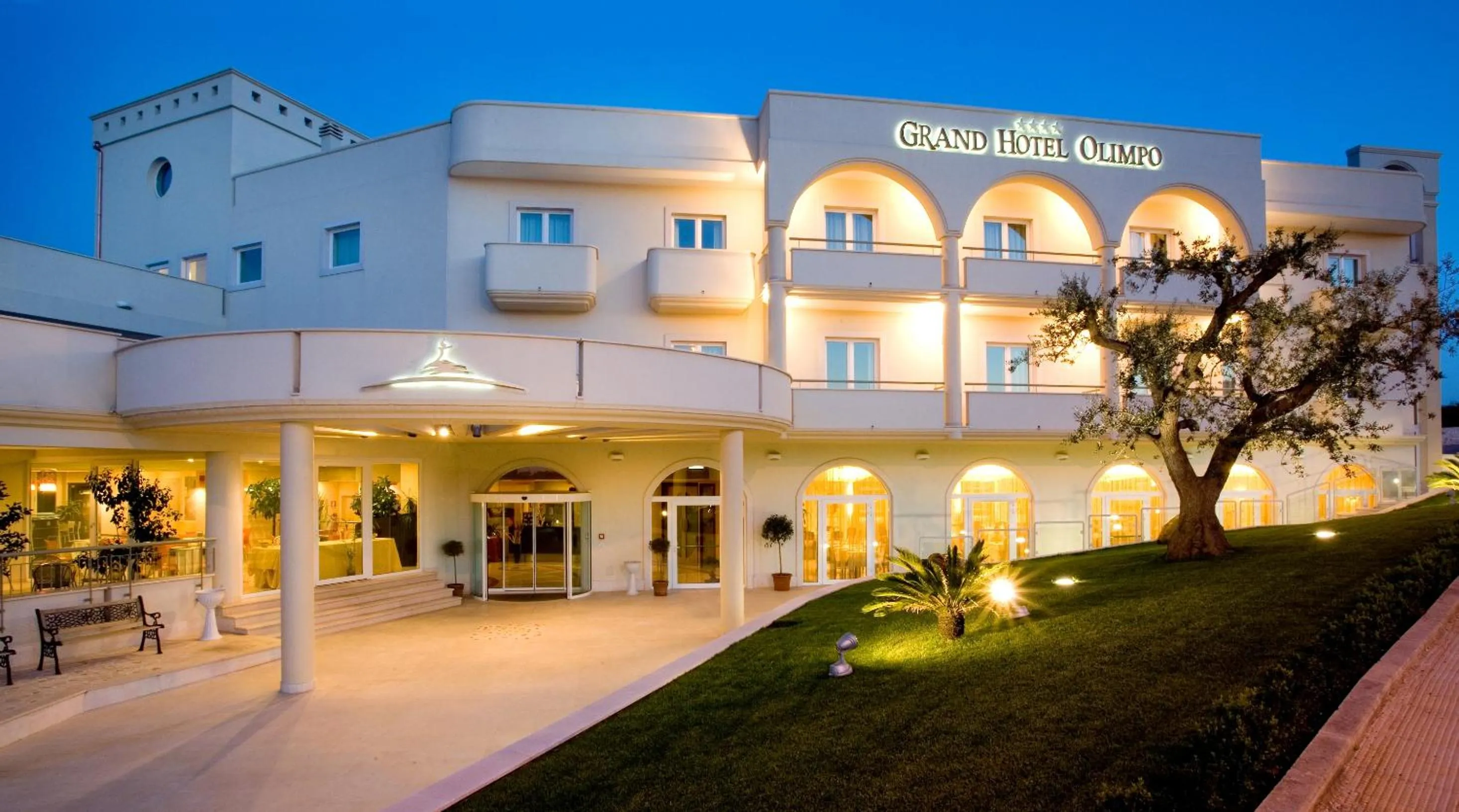 Property building in Grand Hotel Olimpo
