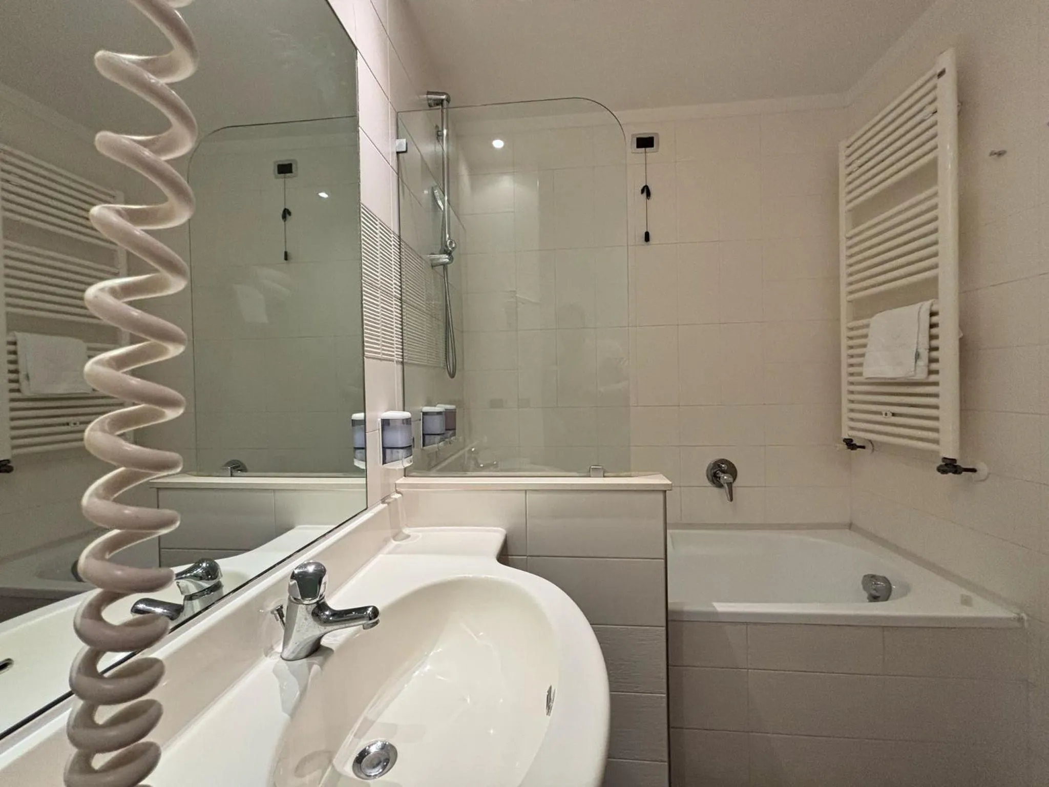 Bathroom in Grand Hotel Olimpo