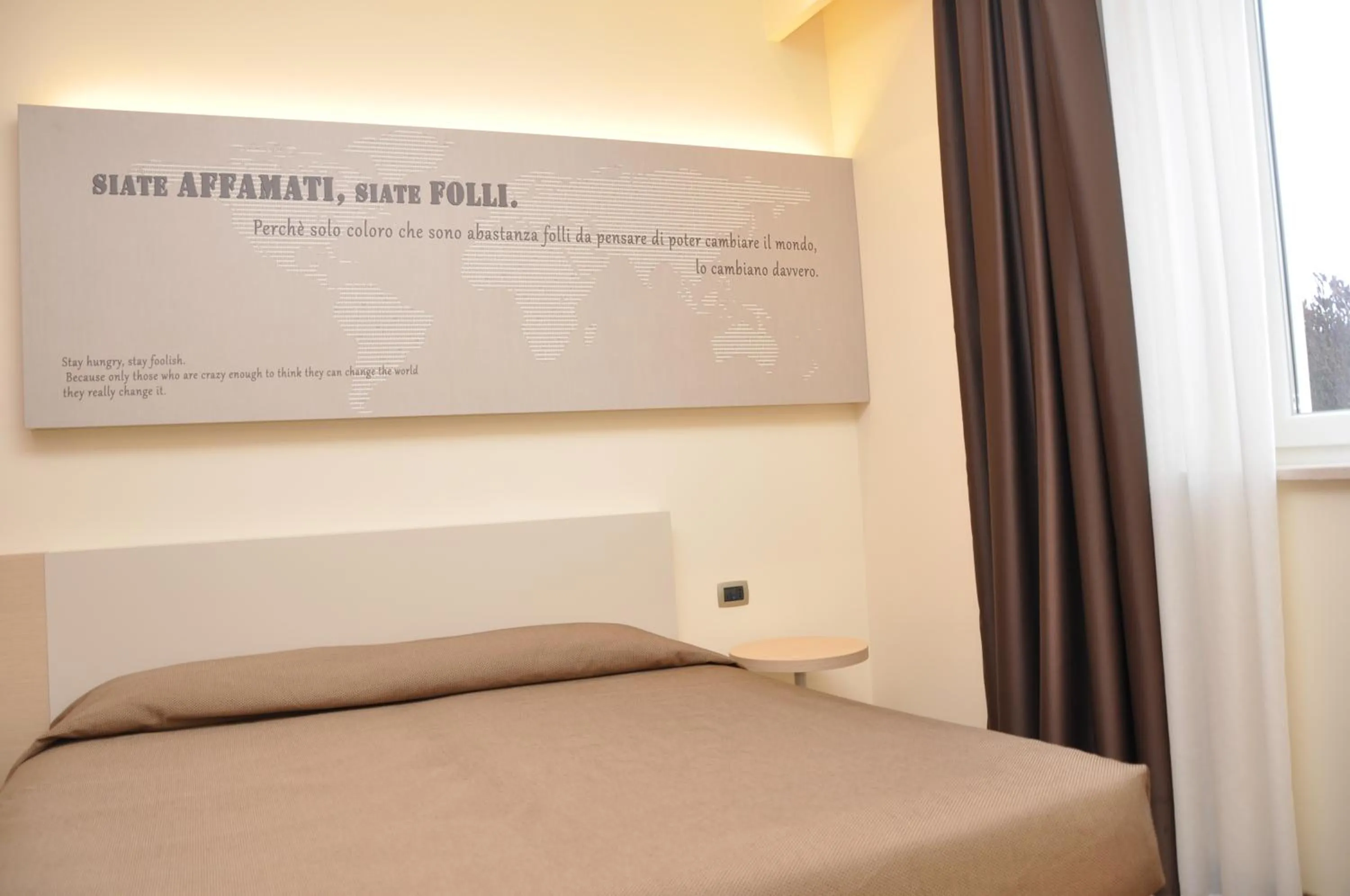 Bed in Grand Hotel Olimpo