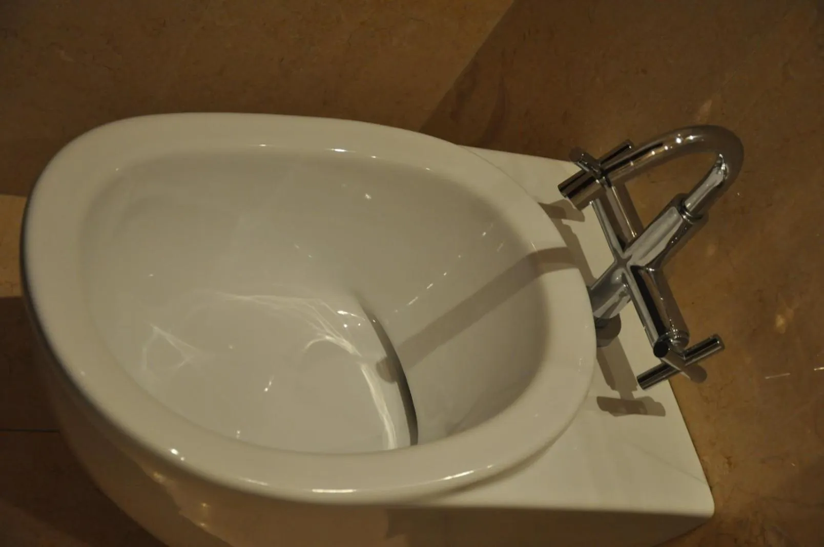 Bathroom in Grand Hotel Olimpo