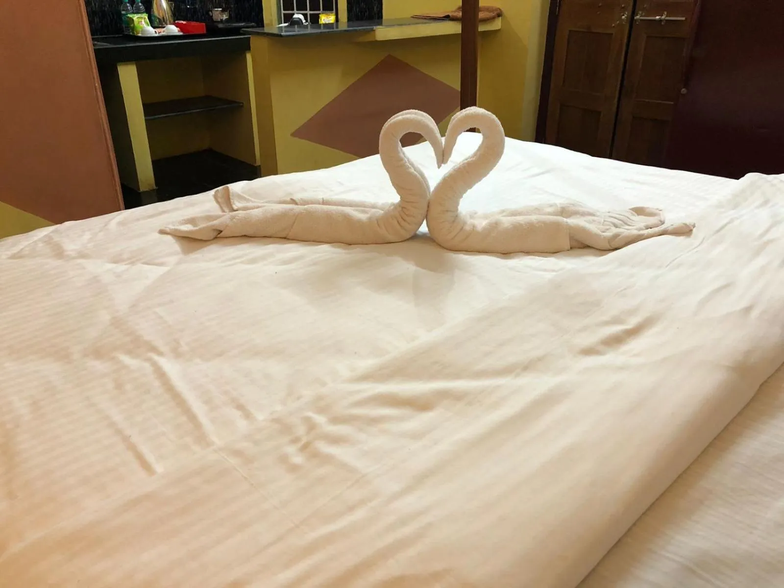 Bed in Nature Inn Cottages