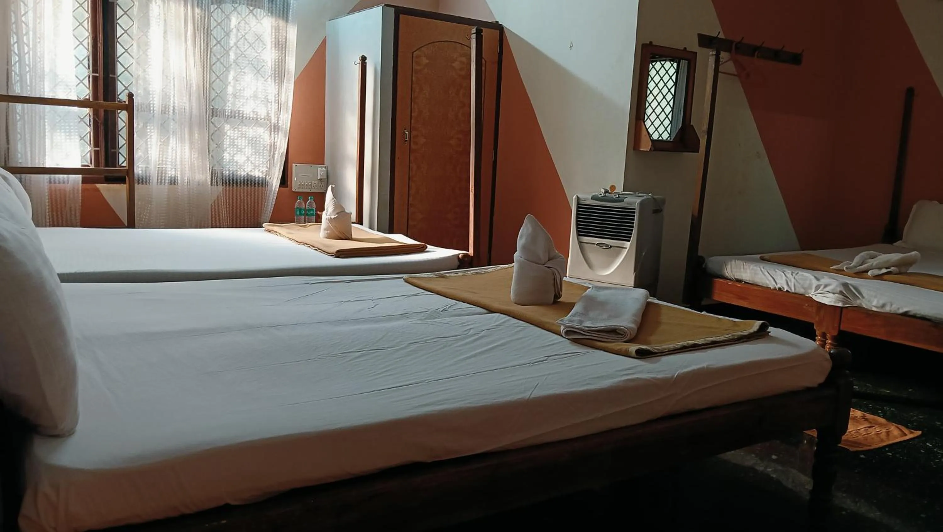 View (from property/room), Bed in Nature Inn Cottages