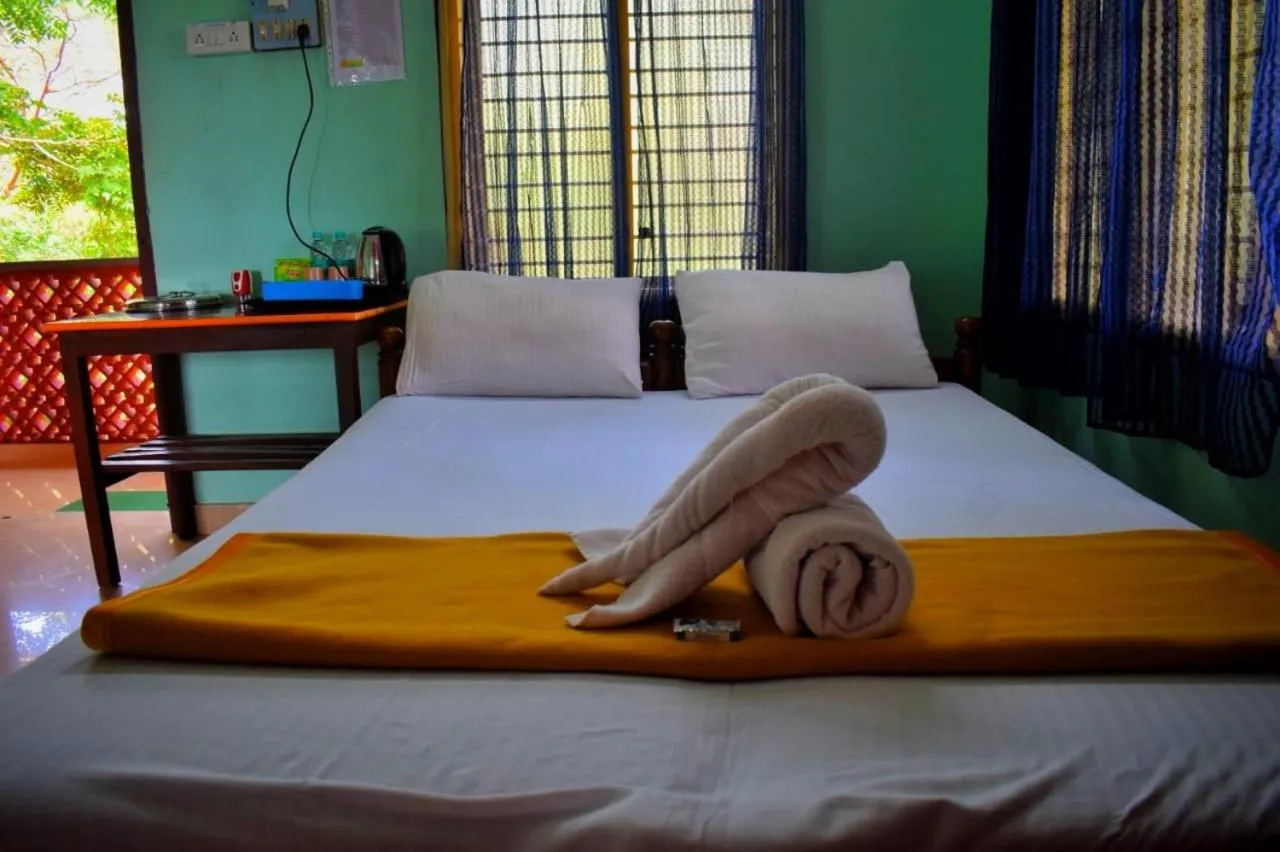 Bed in Nature Inn Cottages