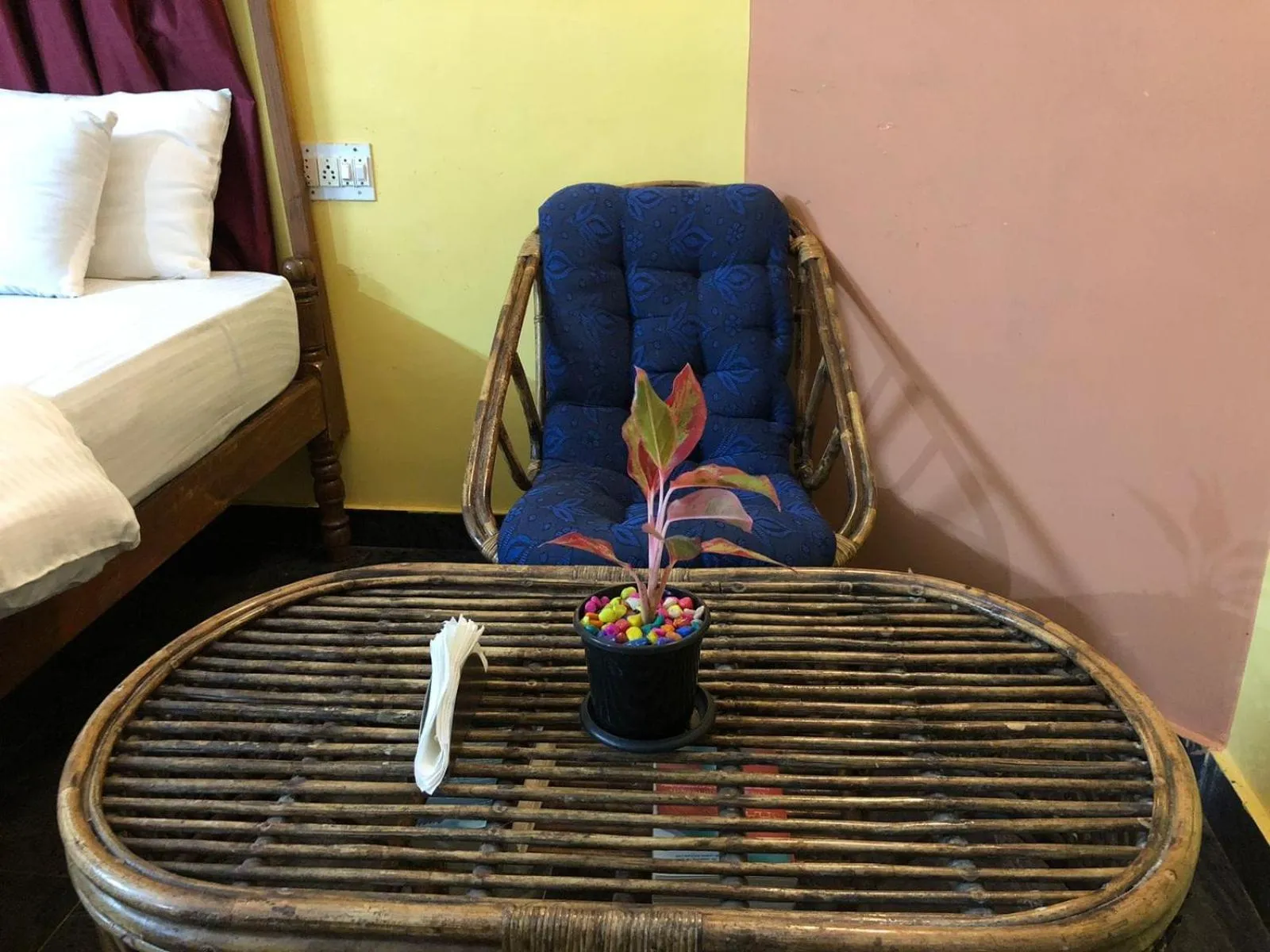 Bed in Nature Inn Cottages