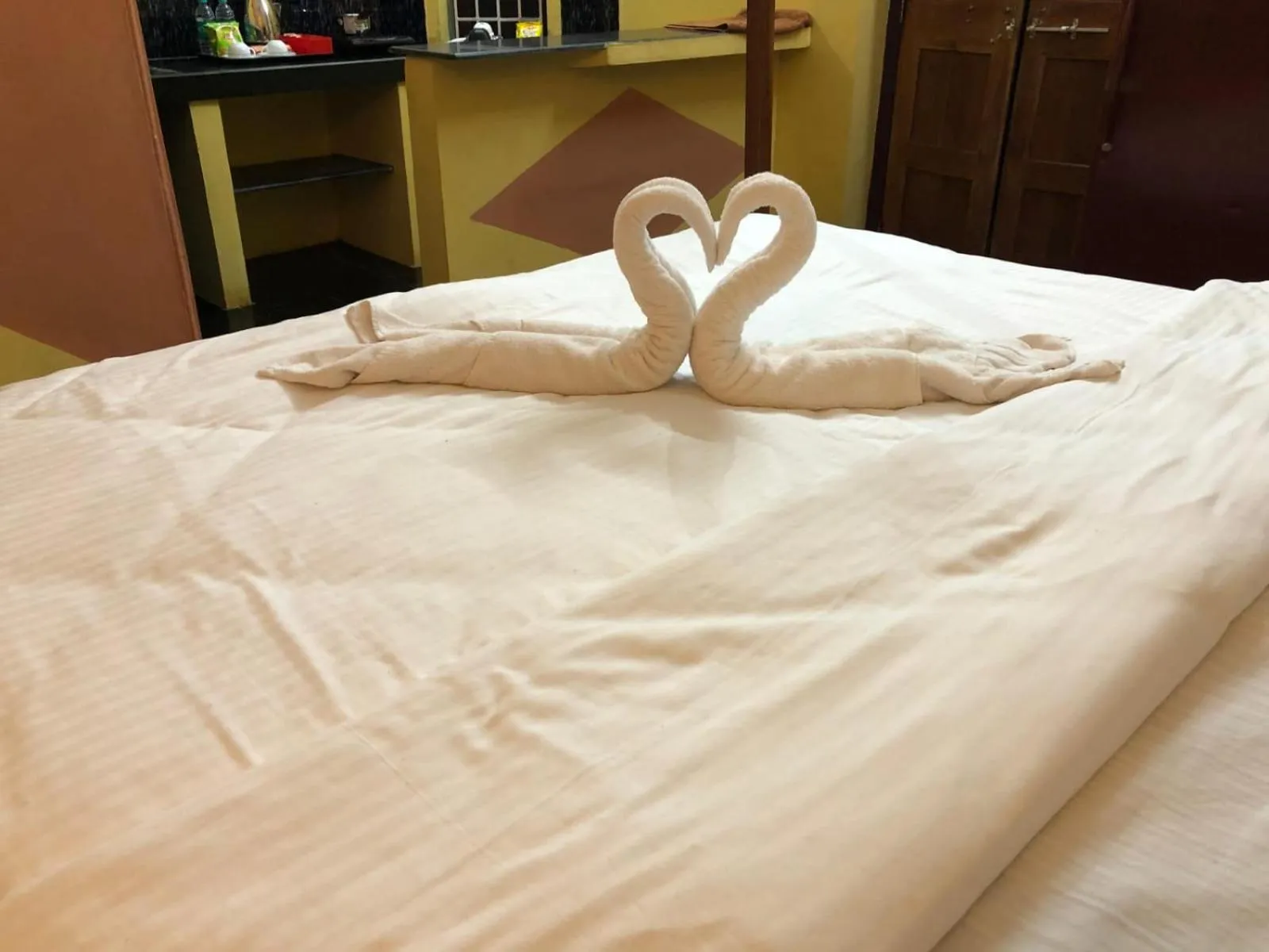 Bed in Nature Inn Cottages