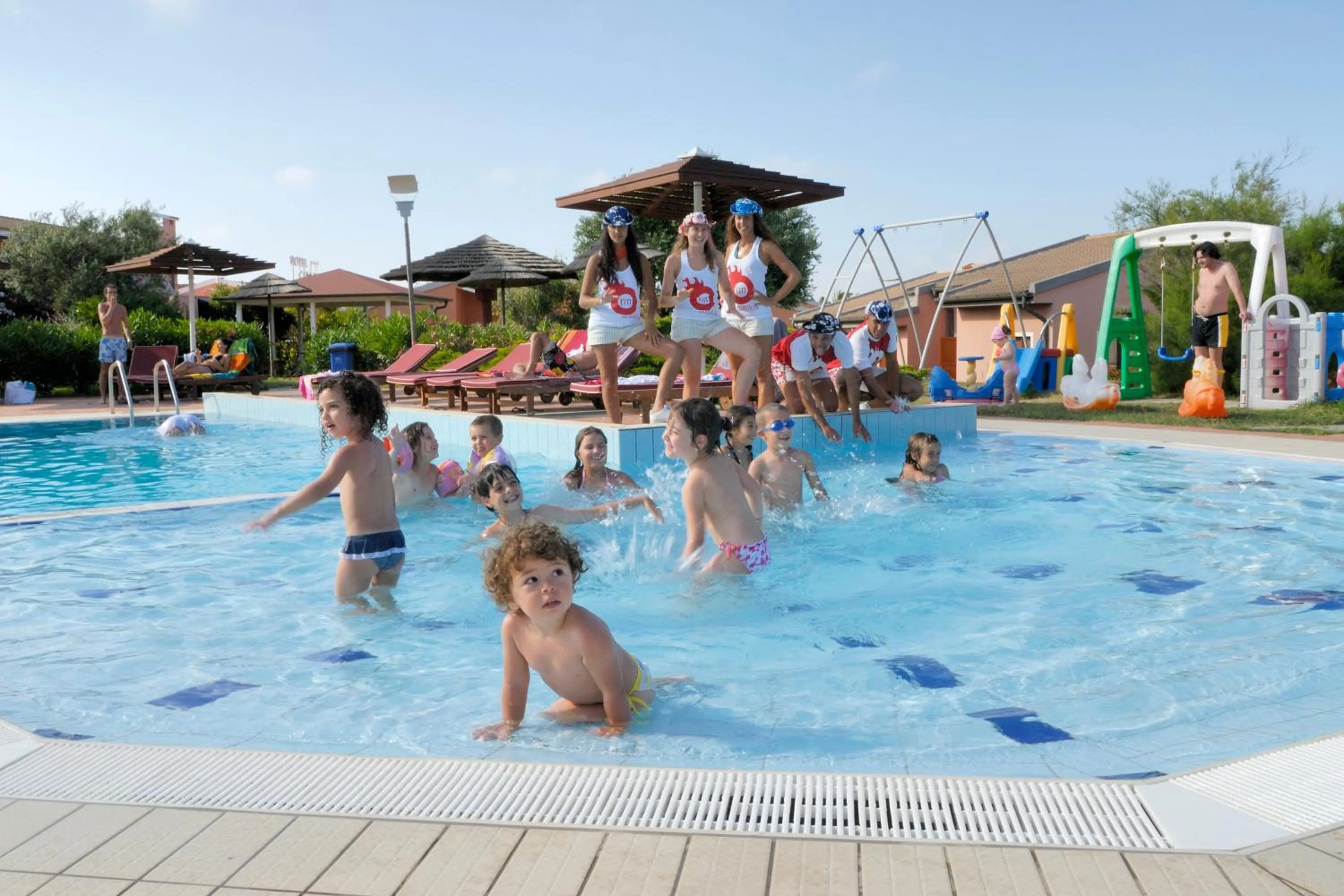 Swimming pool in Cala Rosa Club Hotel
