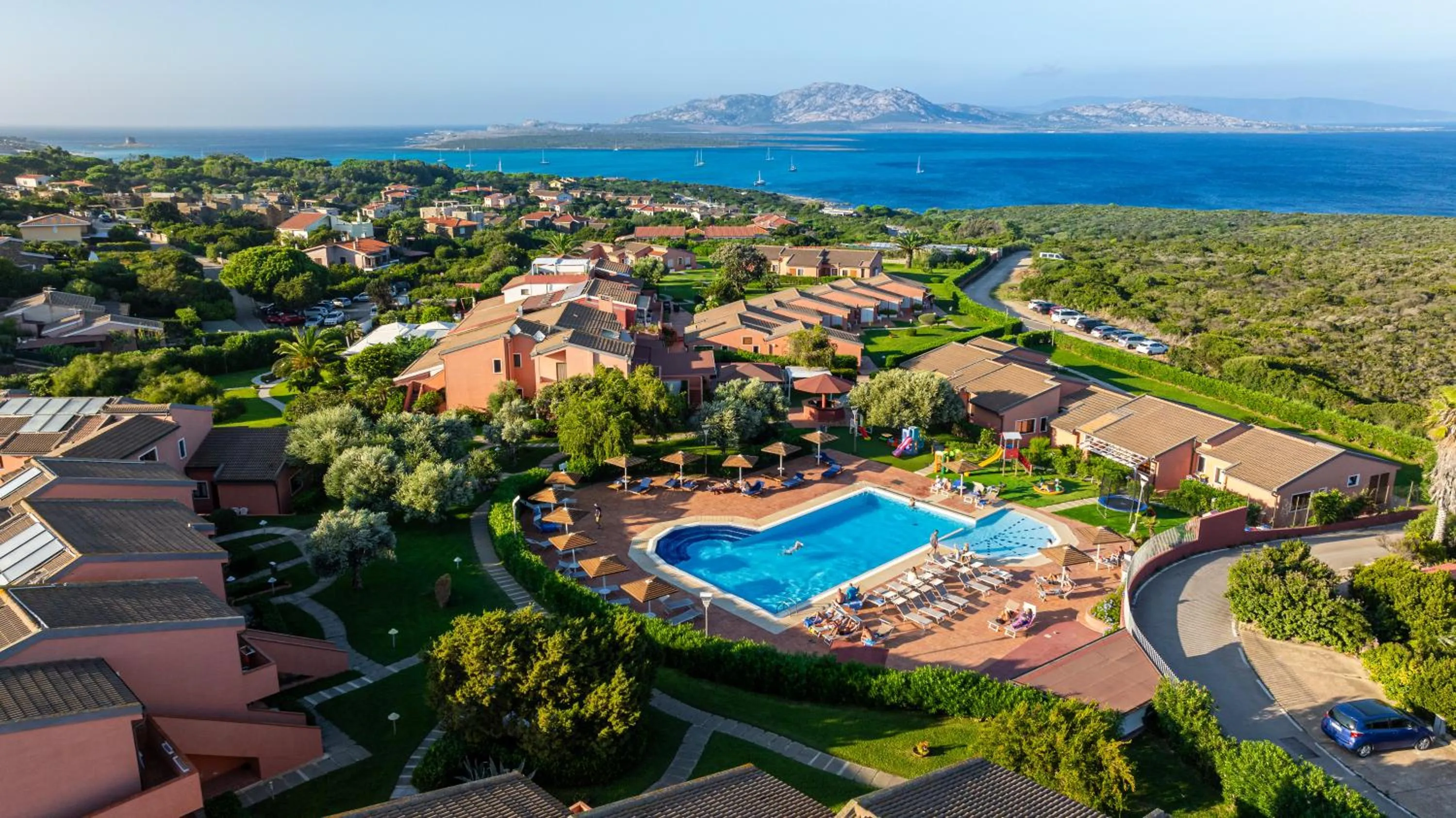 Sea view in Cala Rosa Club Hotel