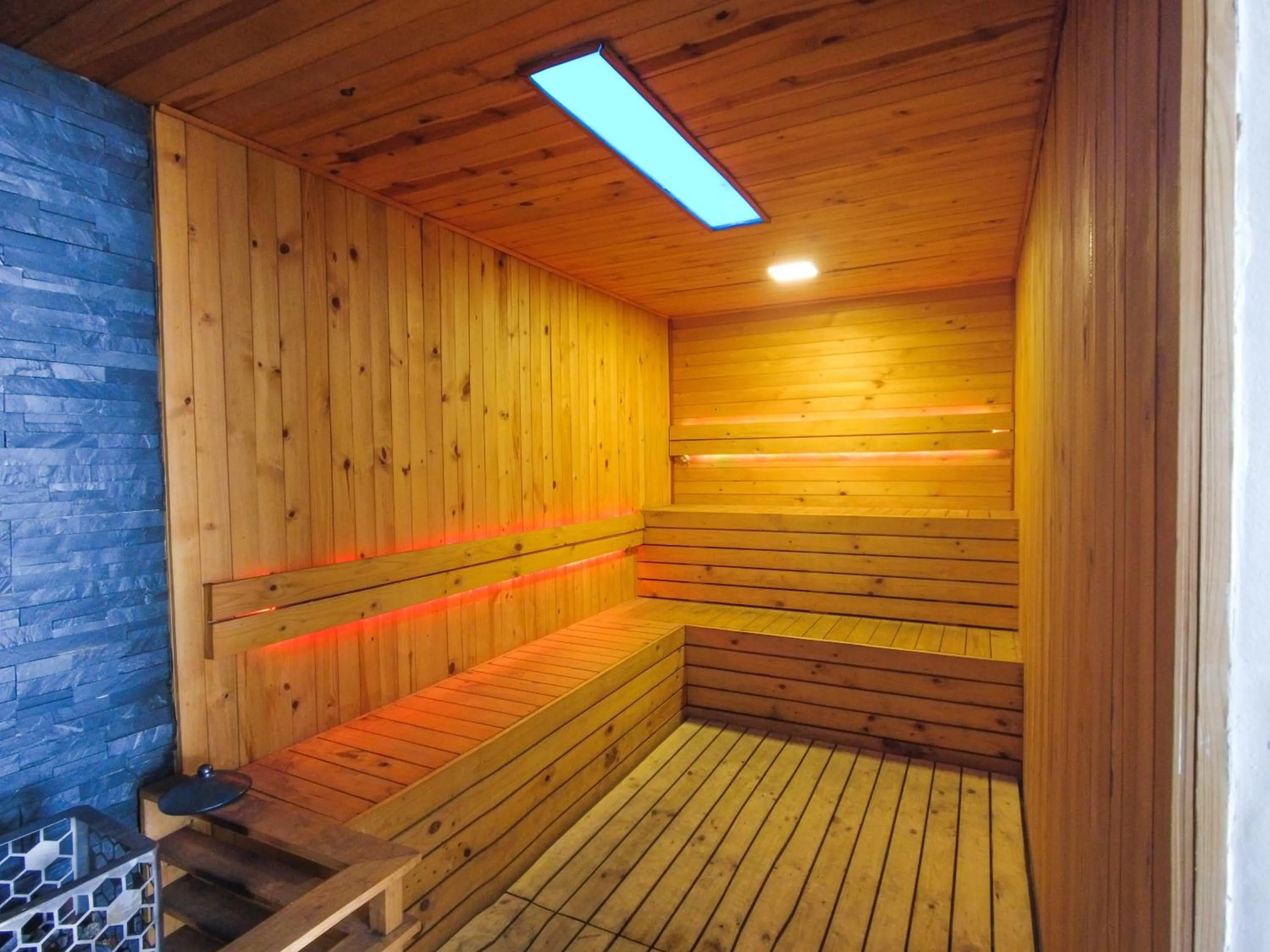 Sauna in Lujoso Apartamento en Bocagrande