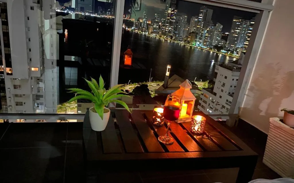 Sea view in Lujoso Apartamento en Bocagrande