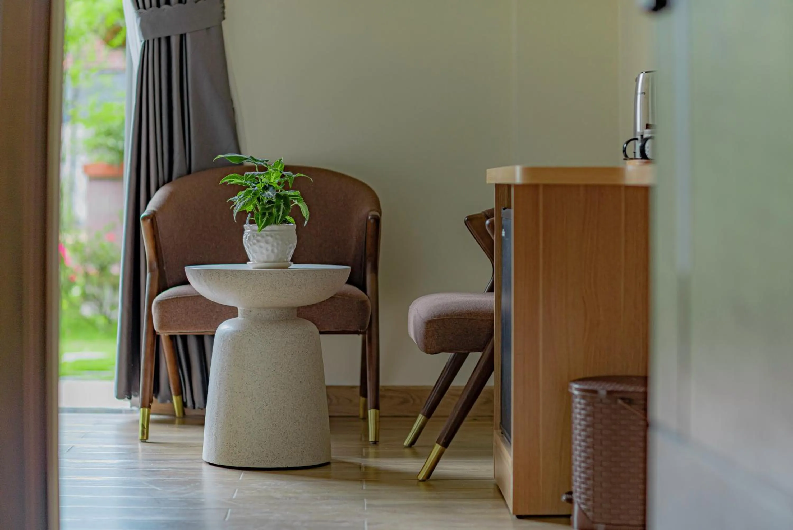 Seating area in An Mai Boutique Hotel