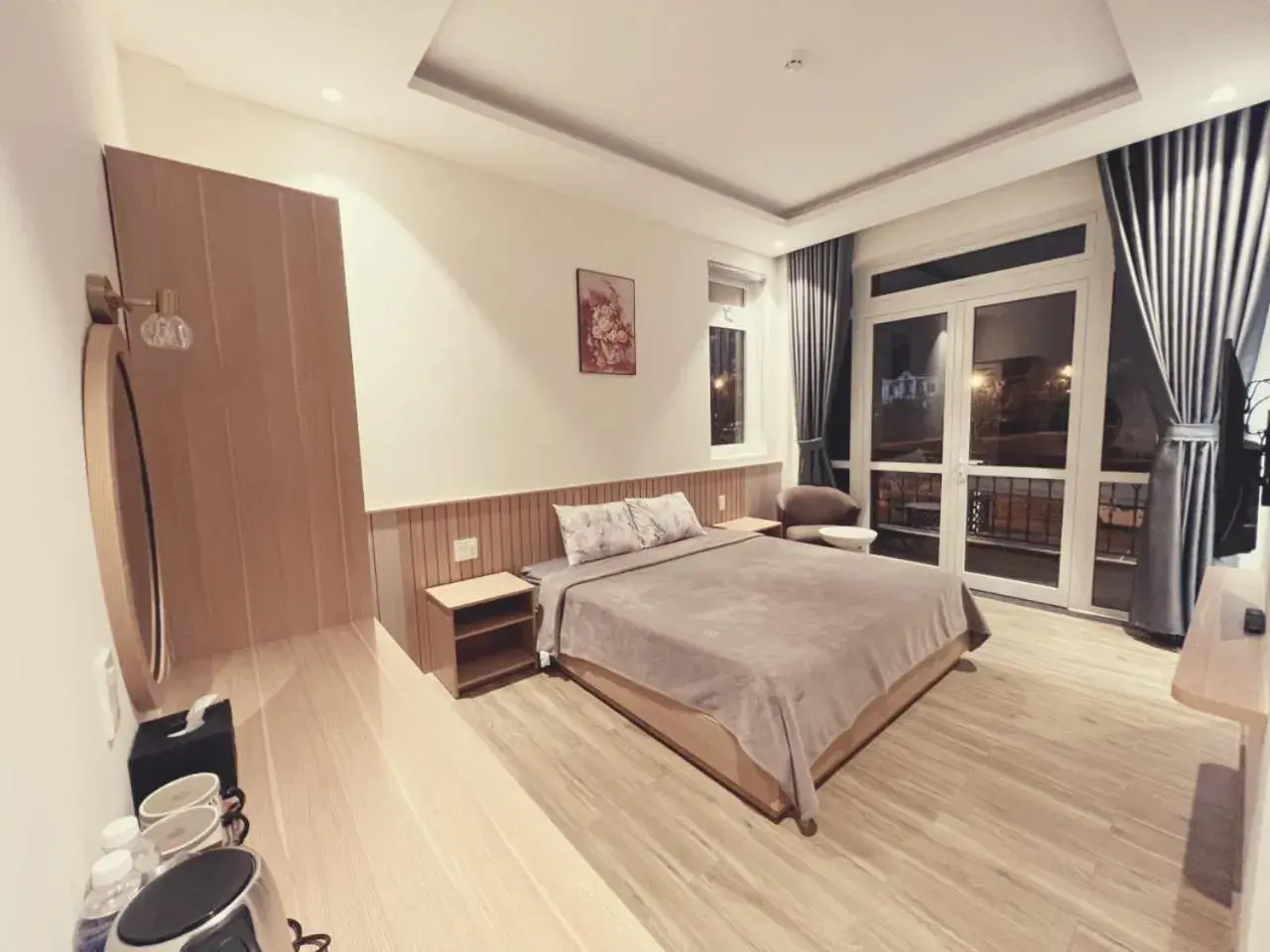 Photo of the whole room, Bed in An Mai Boutique Hotel Photo of the whole room, Bed in An Mai Boutique Hotel