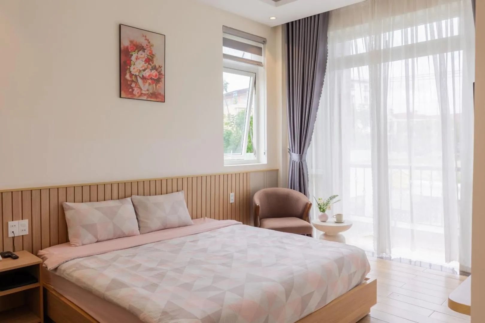 Bed in An Mai Boutique Hotel