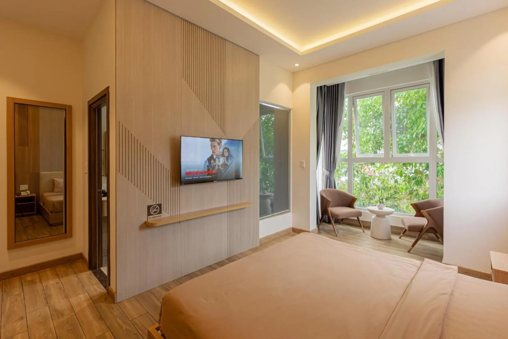 Bedroom, Bed in An Mai Boutique Hotel