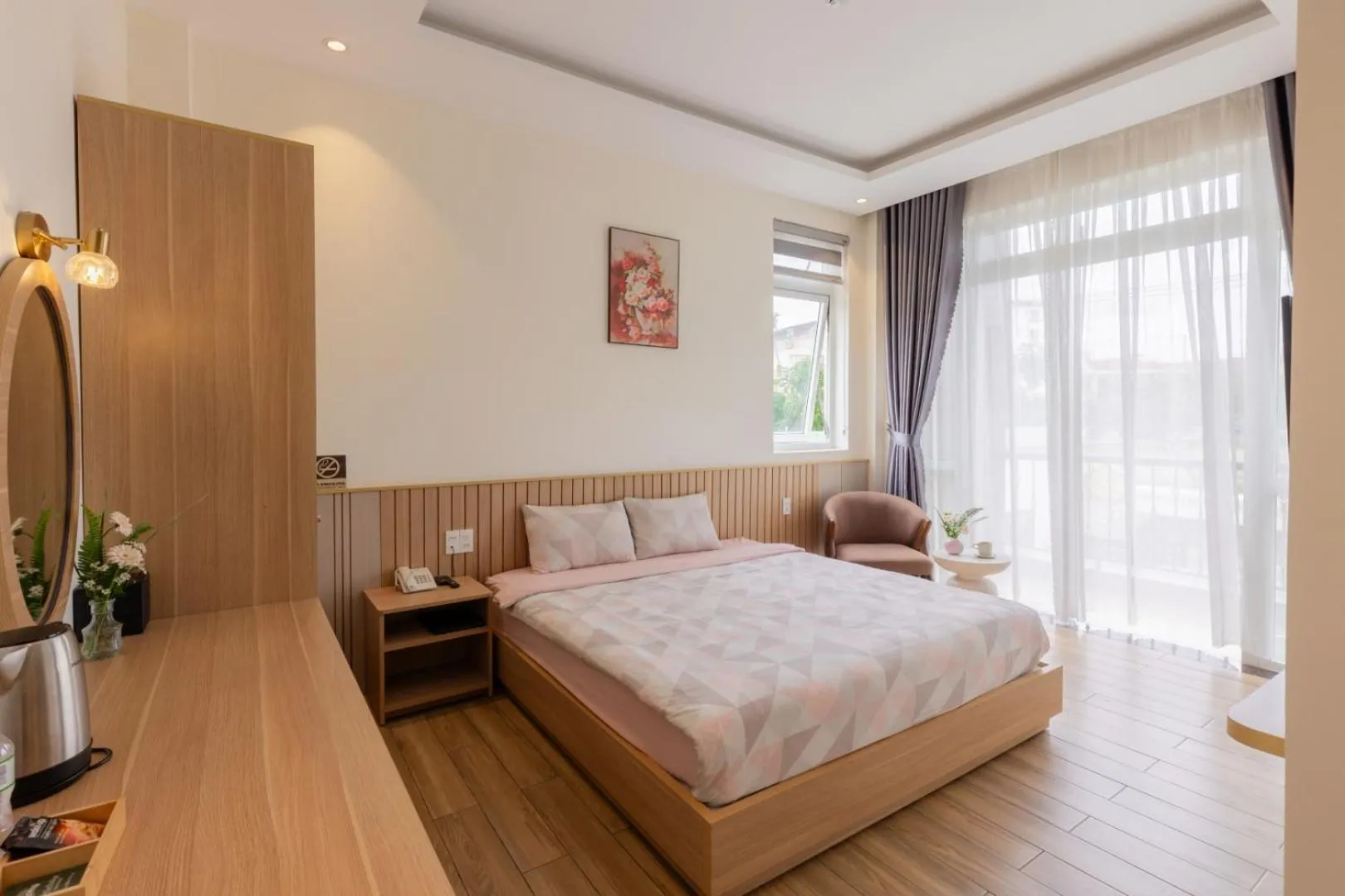 Bedroom, Bed in An Mai Boutique Hotel