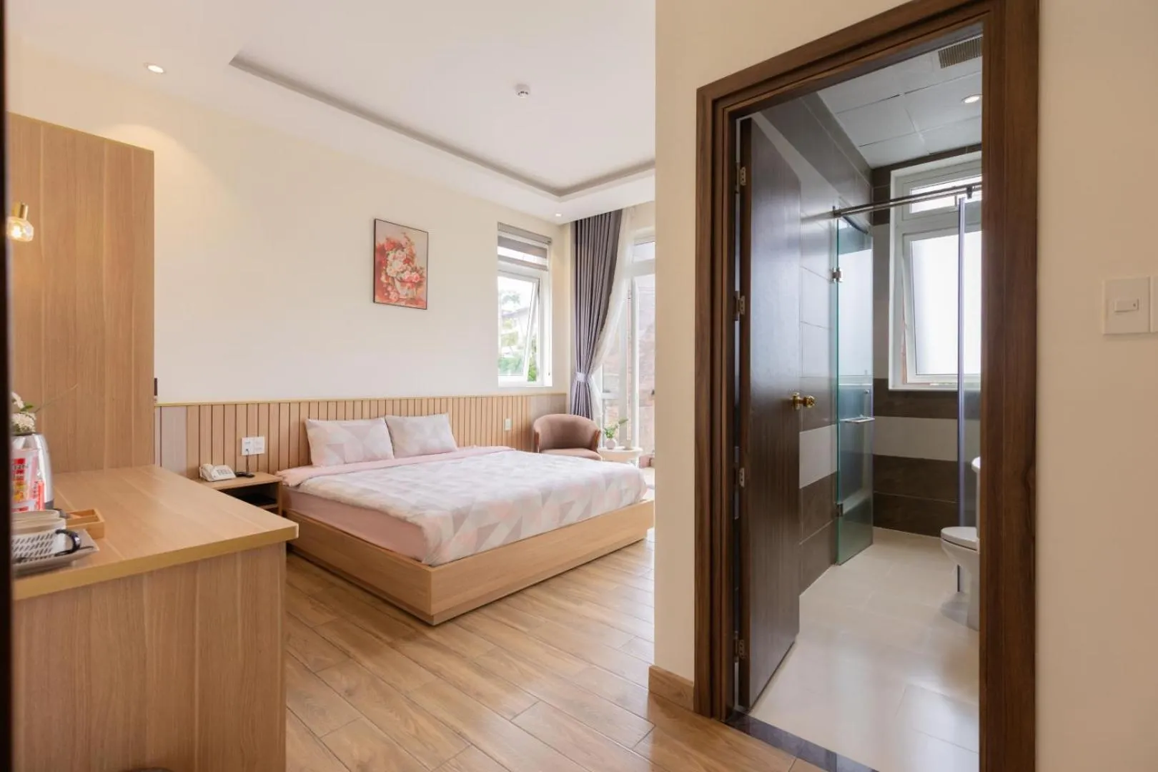 Bedroom, Bed in An Mai Boutique Hotel