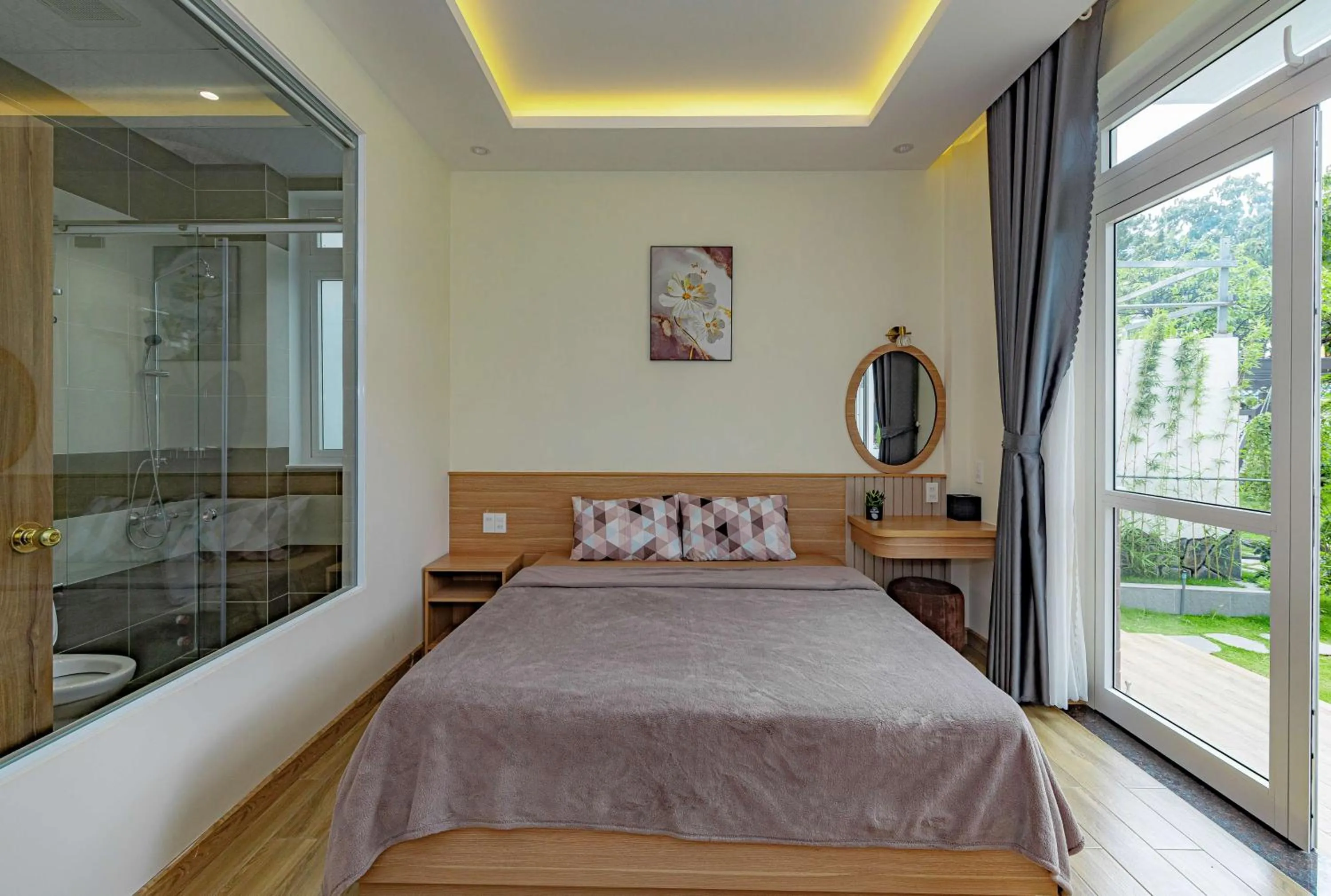 Photo of the whole room, Bed in An Mai Boutique Hotel