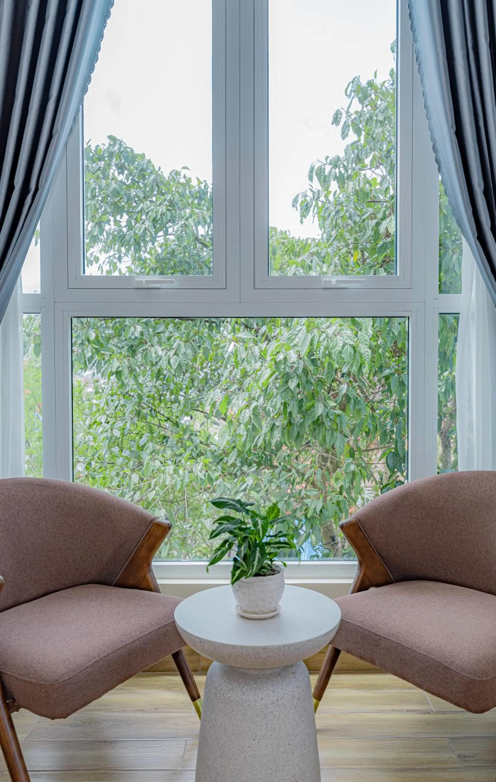 Seating area in An Mai Boutique Hotel