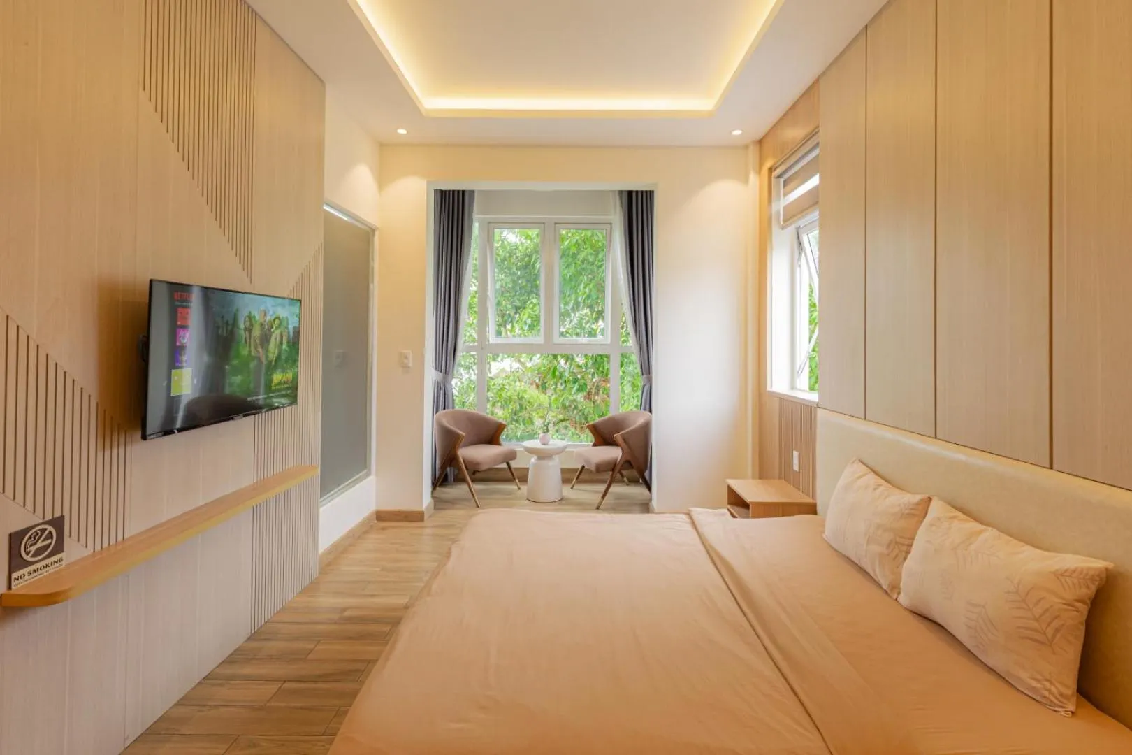 Bedroom, Bed in An Mai Boutique Hotel