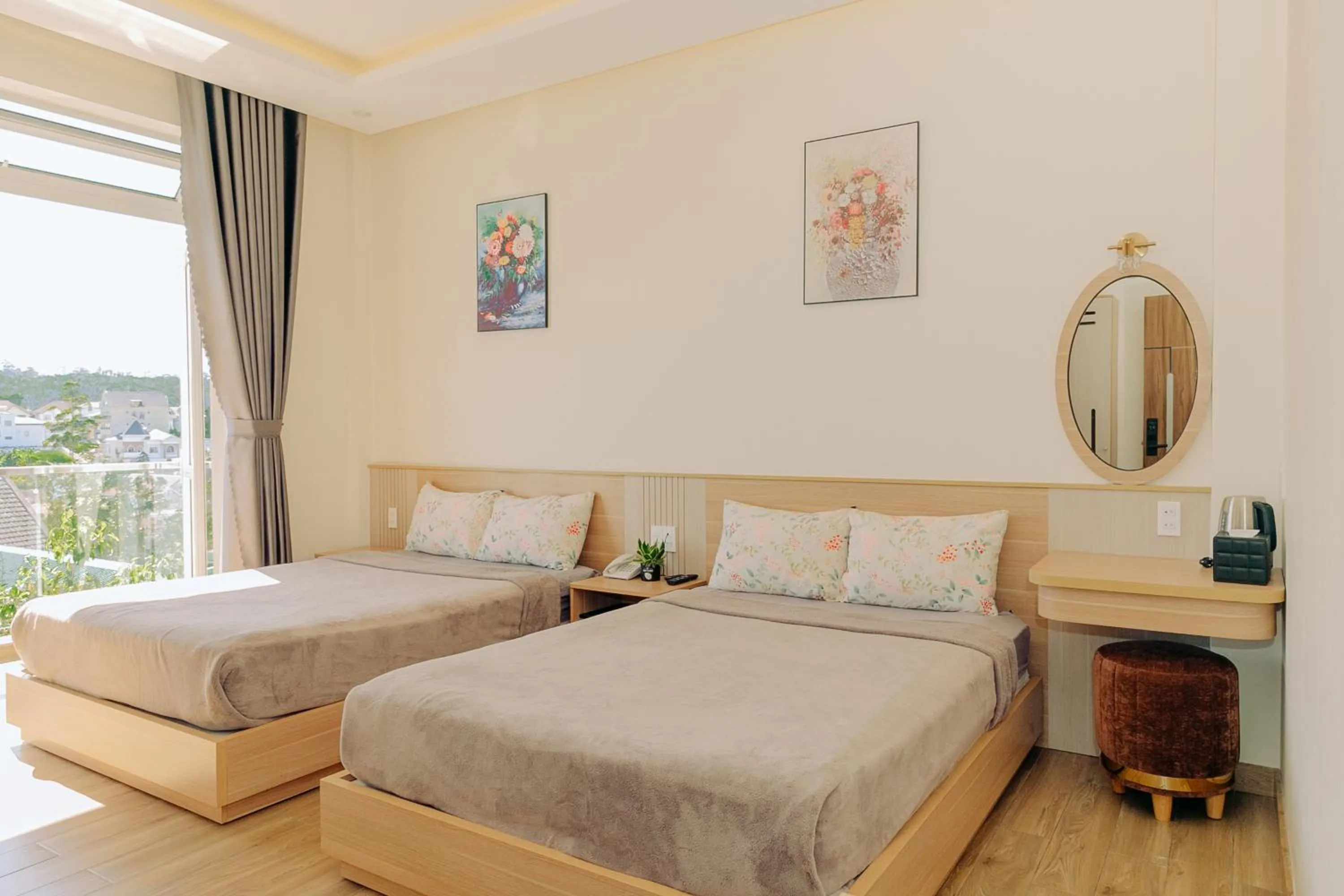 Bed in An Mai Boutique Hotel