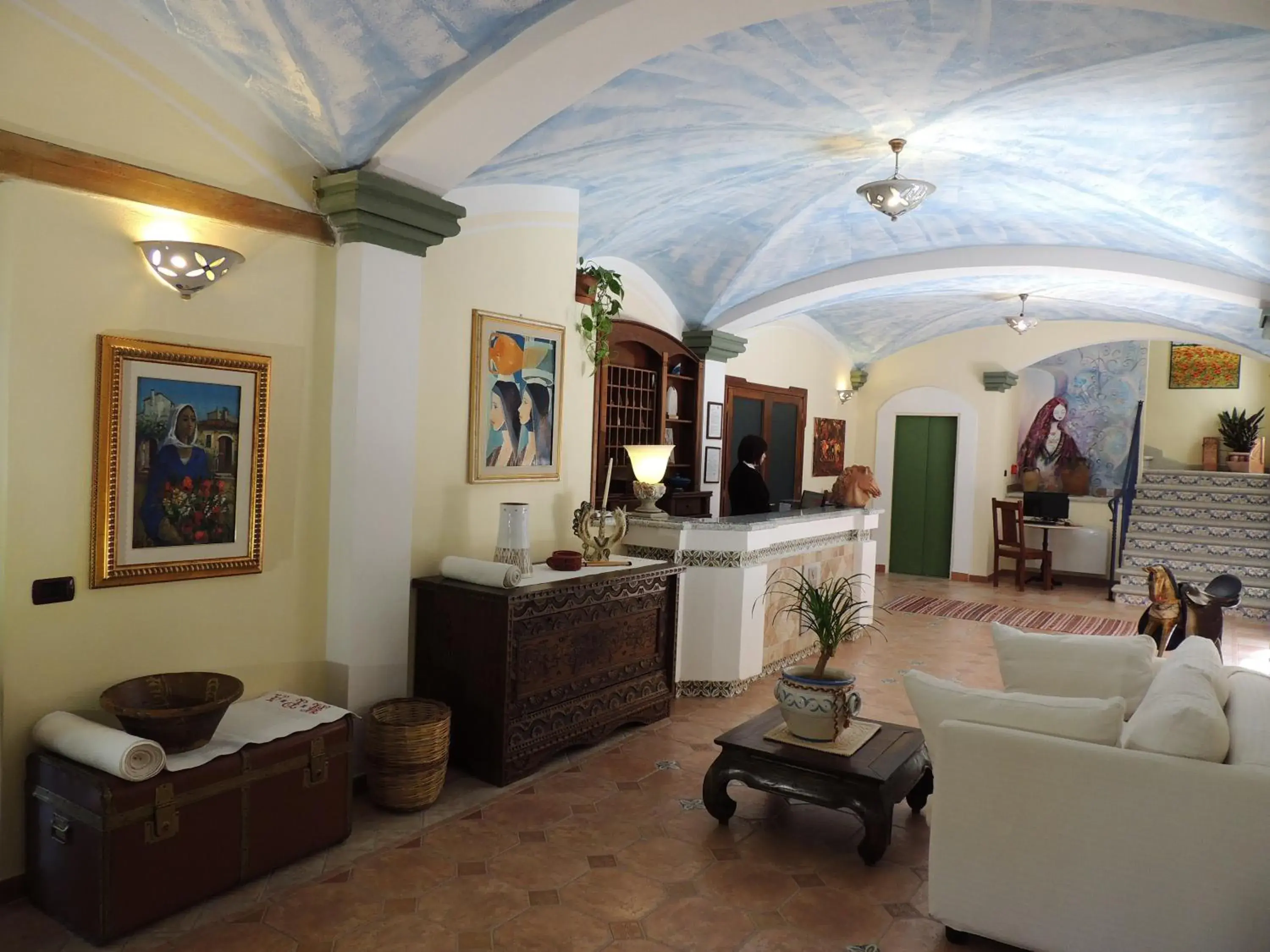 Lobby or reception in Hotel Su Lithu Lobby or reception in Hotel Su Lithu