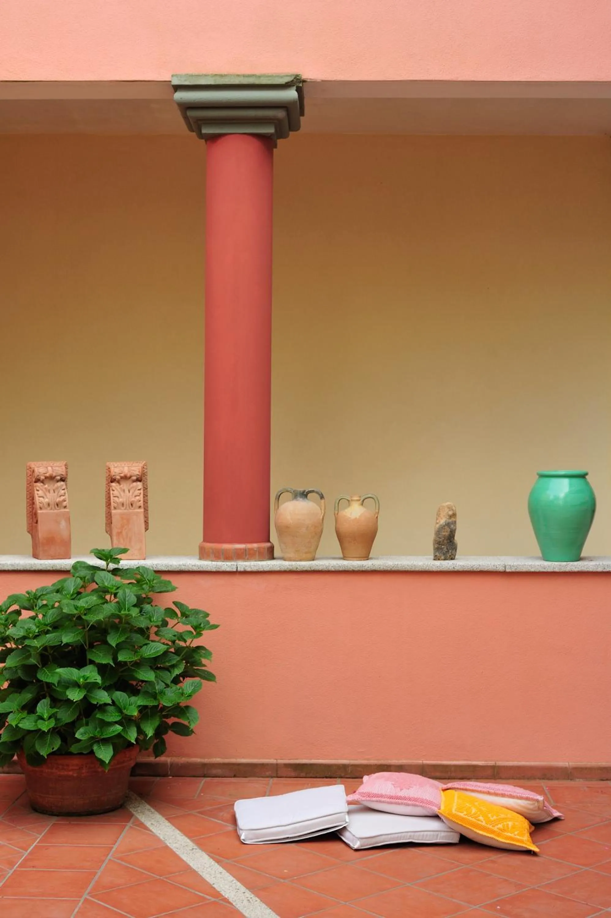 Decorative detail in Hotel Su Lithu