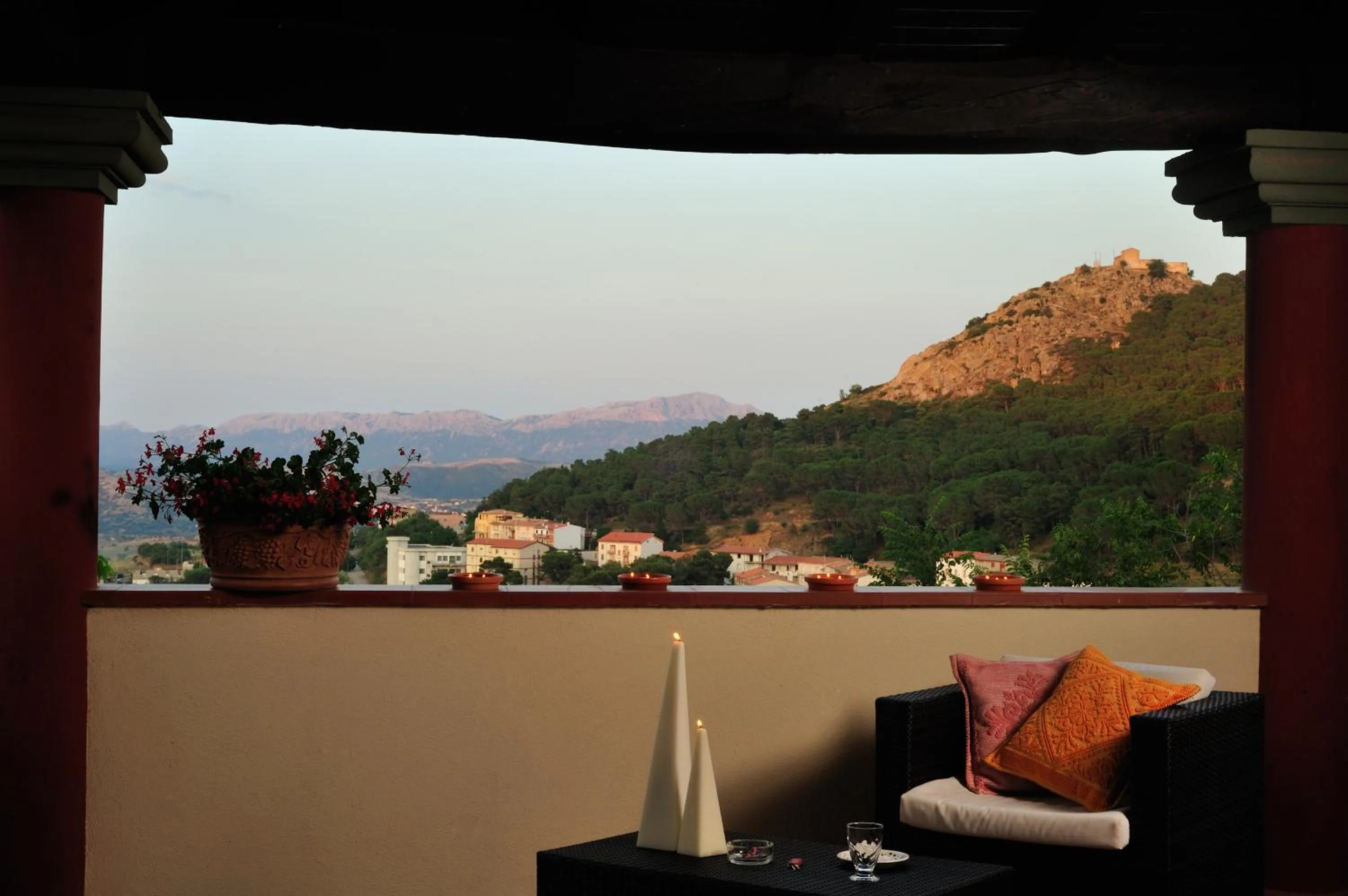 Balcony/Terrace in Hotel Su Lithu
