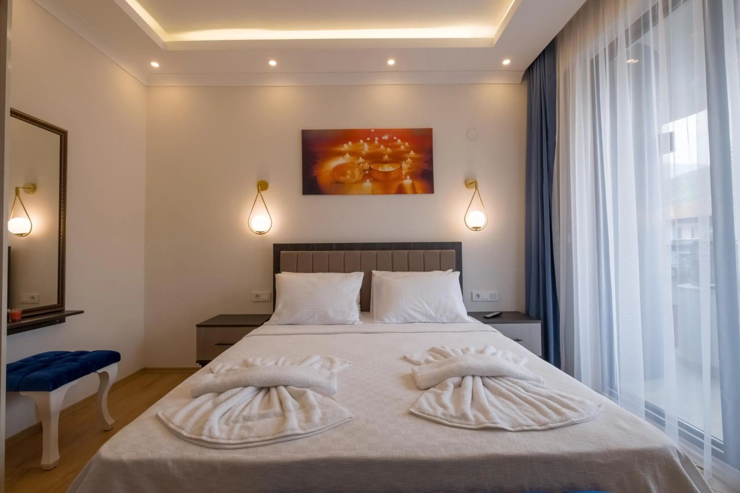 Bedroom, Bed in Tanrise City House