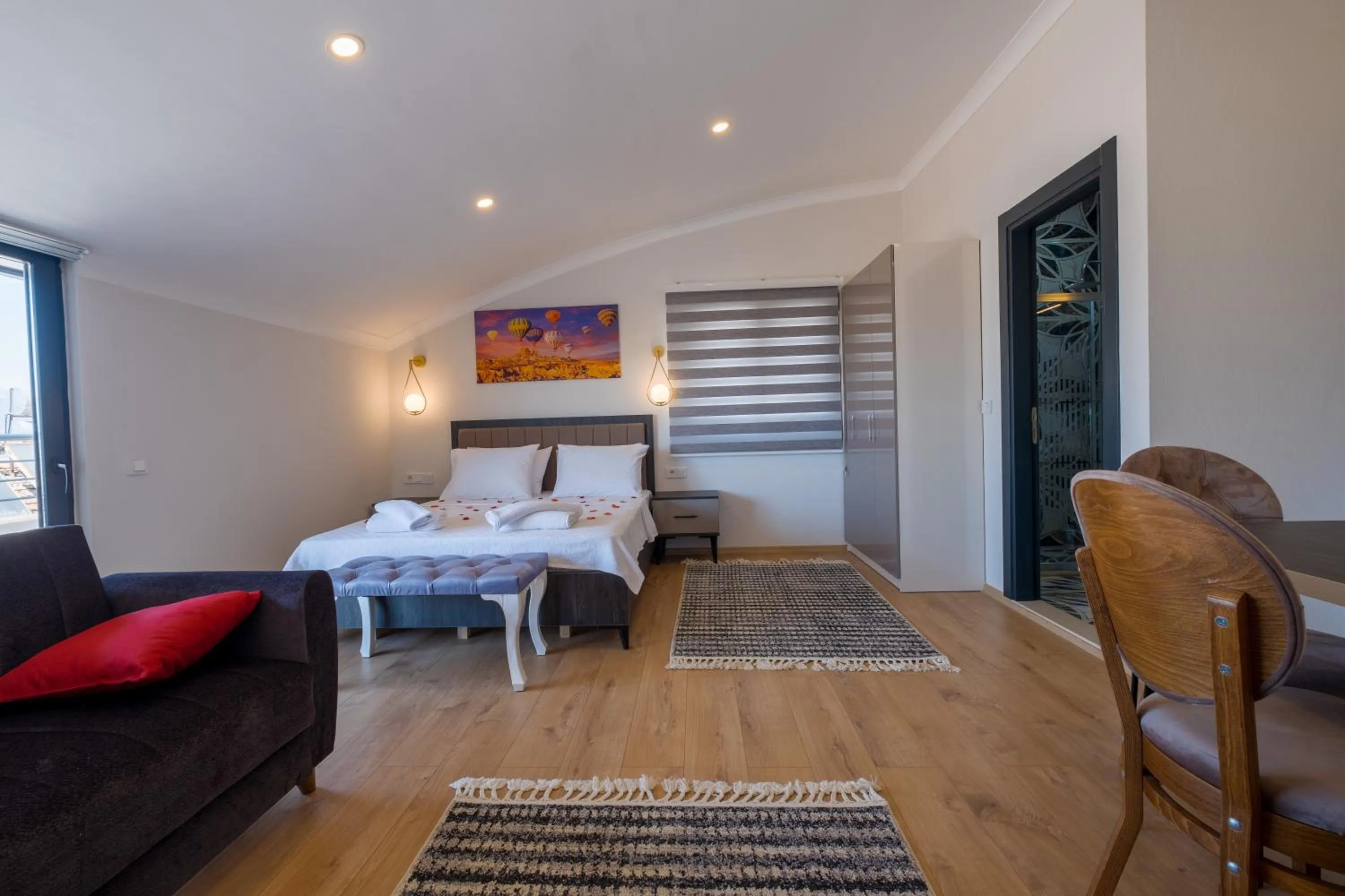 Photo of the whole room, Bed in Tanrise City House