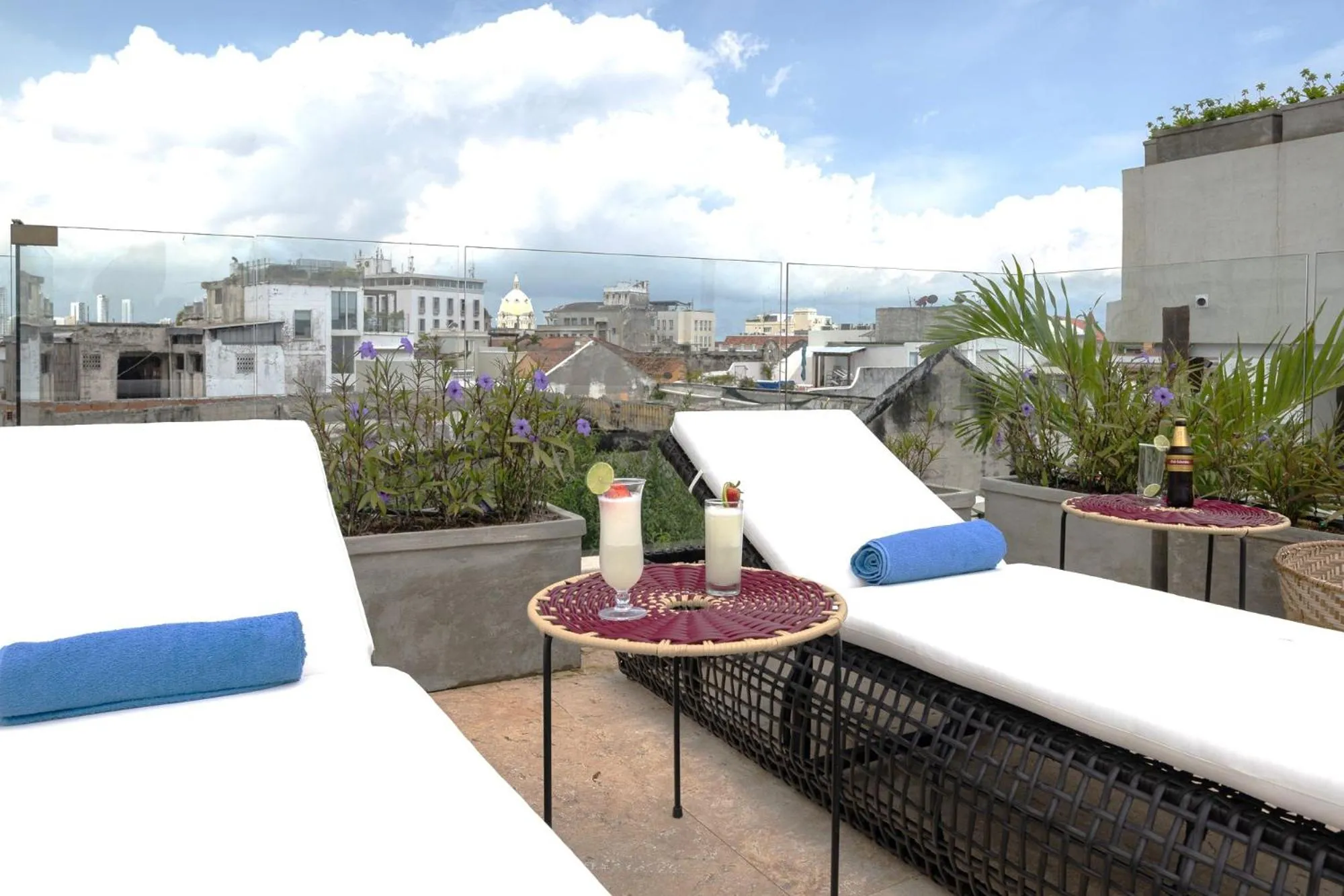 sunbed in Hotel Voilá Centro Histórico