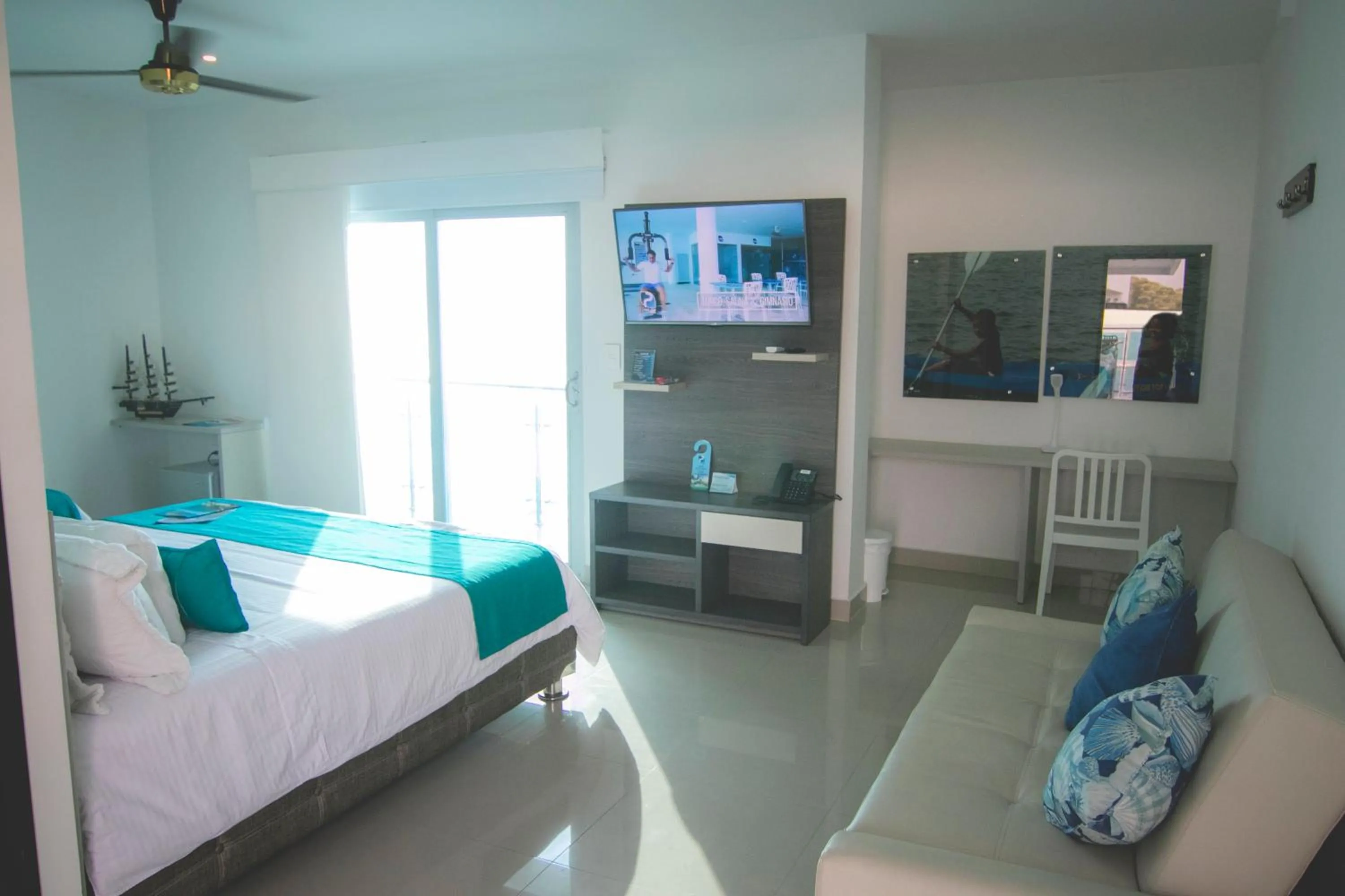 Bedroom in Hotel Poblado Coveñas